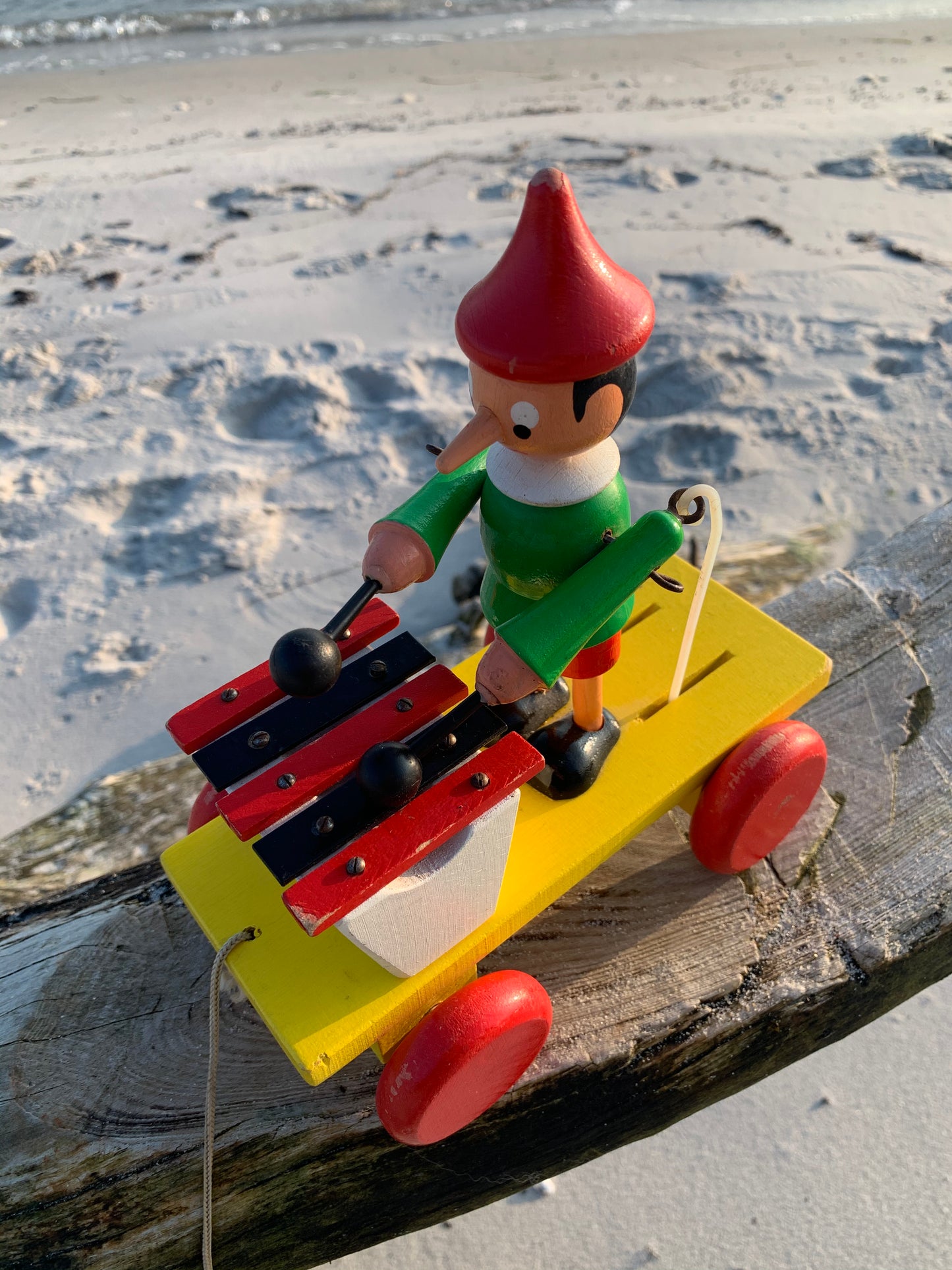 Pinocchio-Vintage-Spielzeug