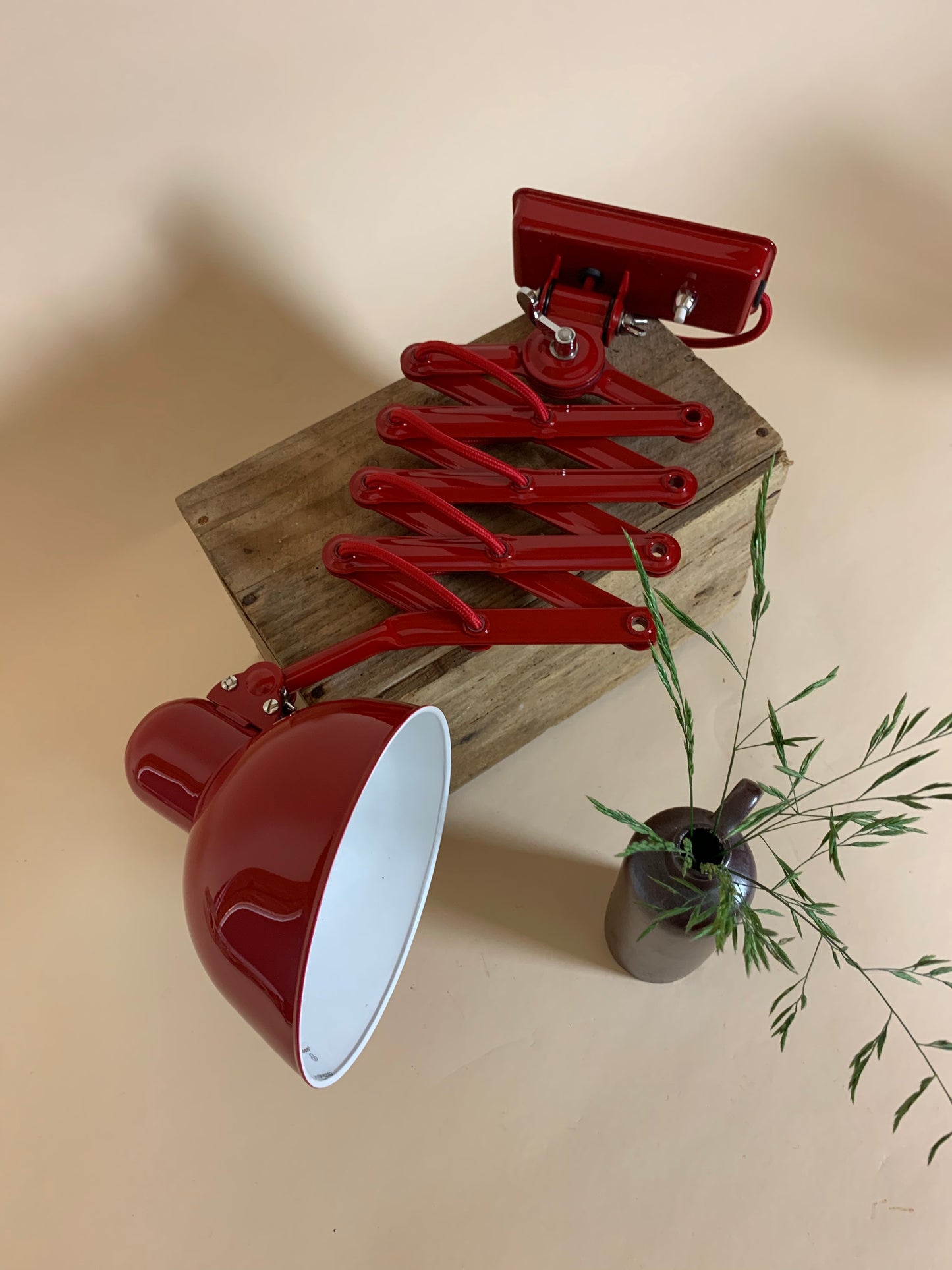 Kaiser Idell Scherenlampe - Rot