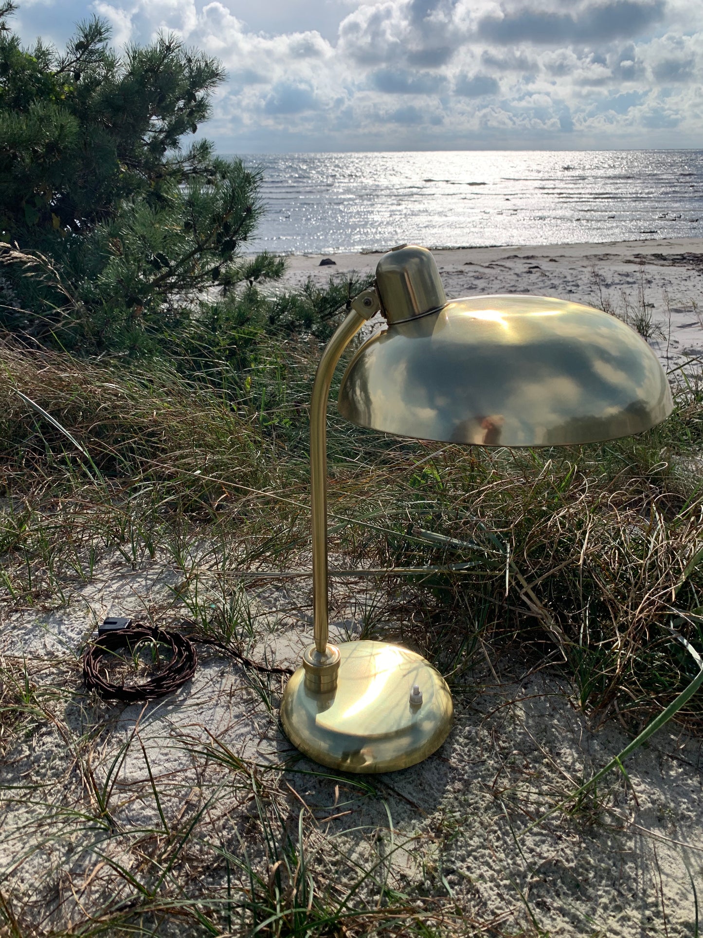 Italienische Messinglampe