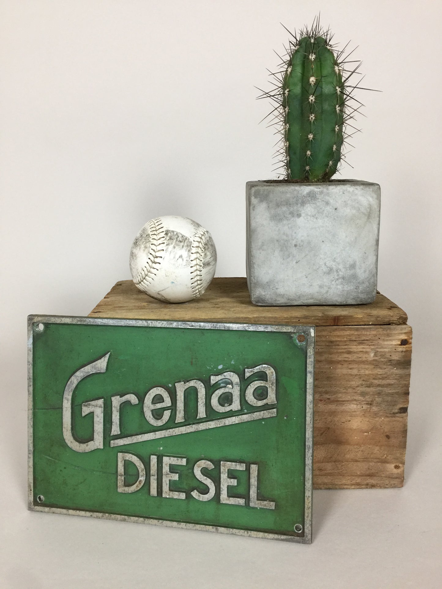 Rohes und leckeres Schild aus Dänemark