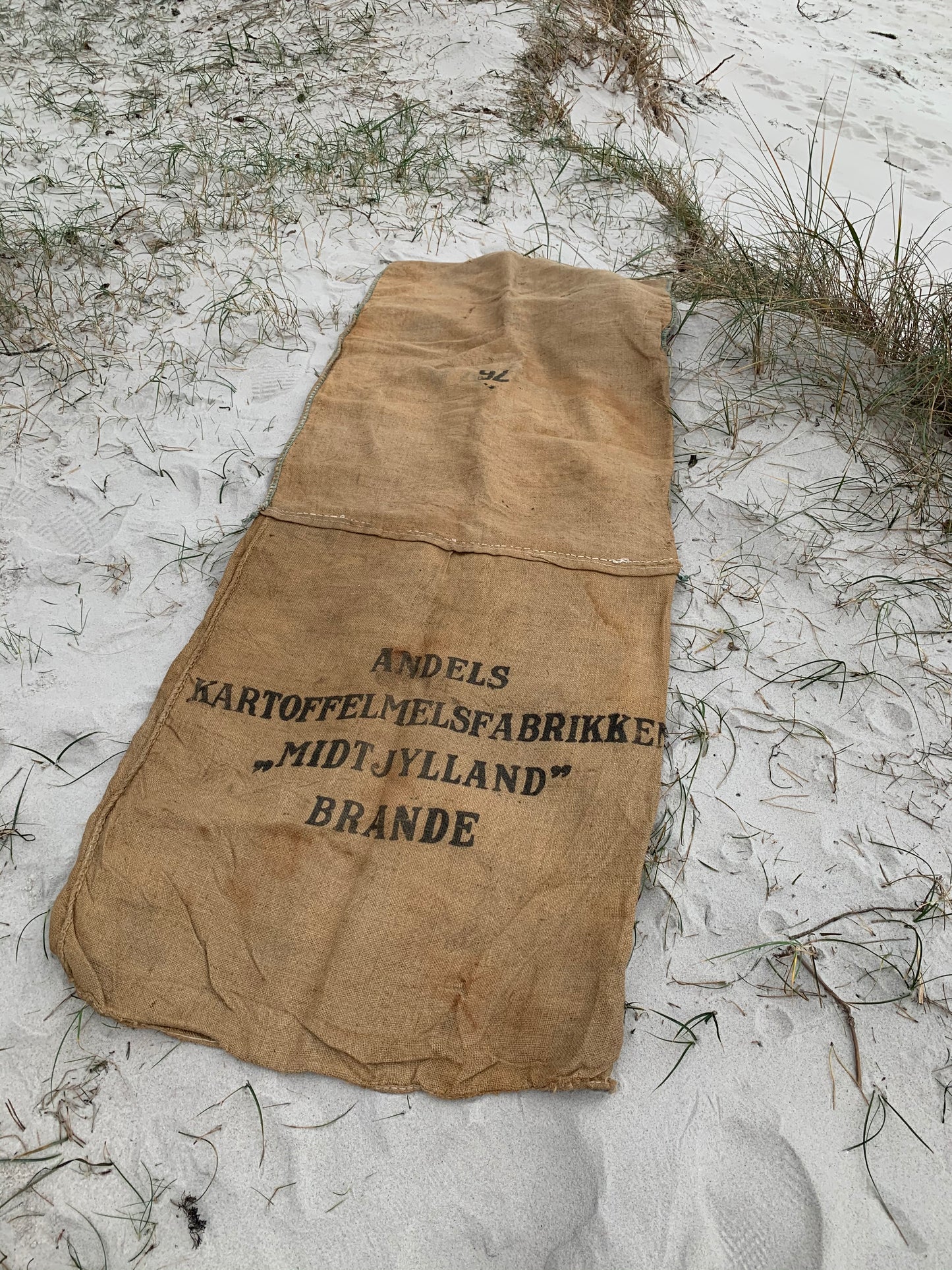 Sack von Brande in Jütland