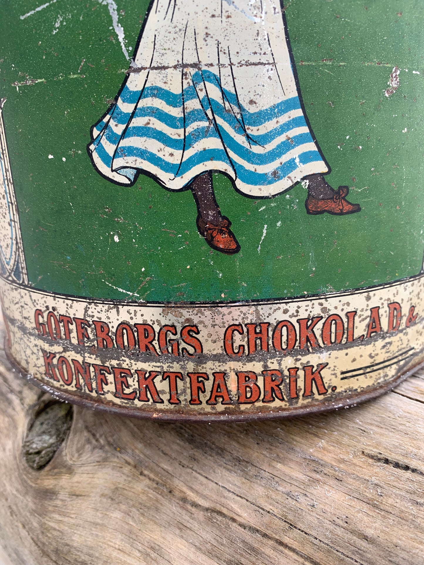 Große schöne Dose aus Göteborg