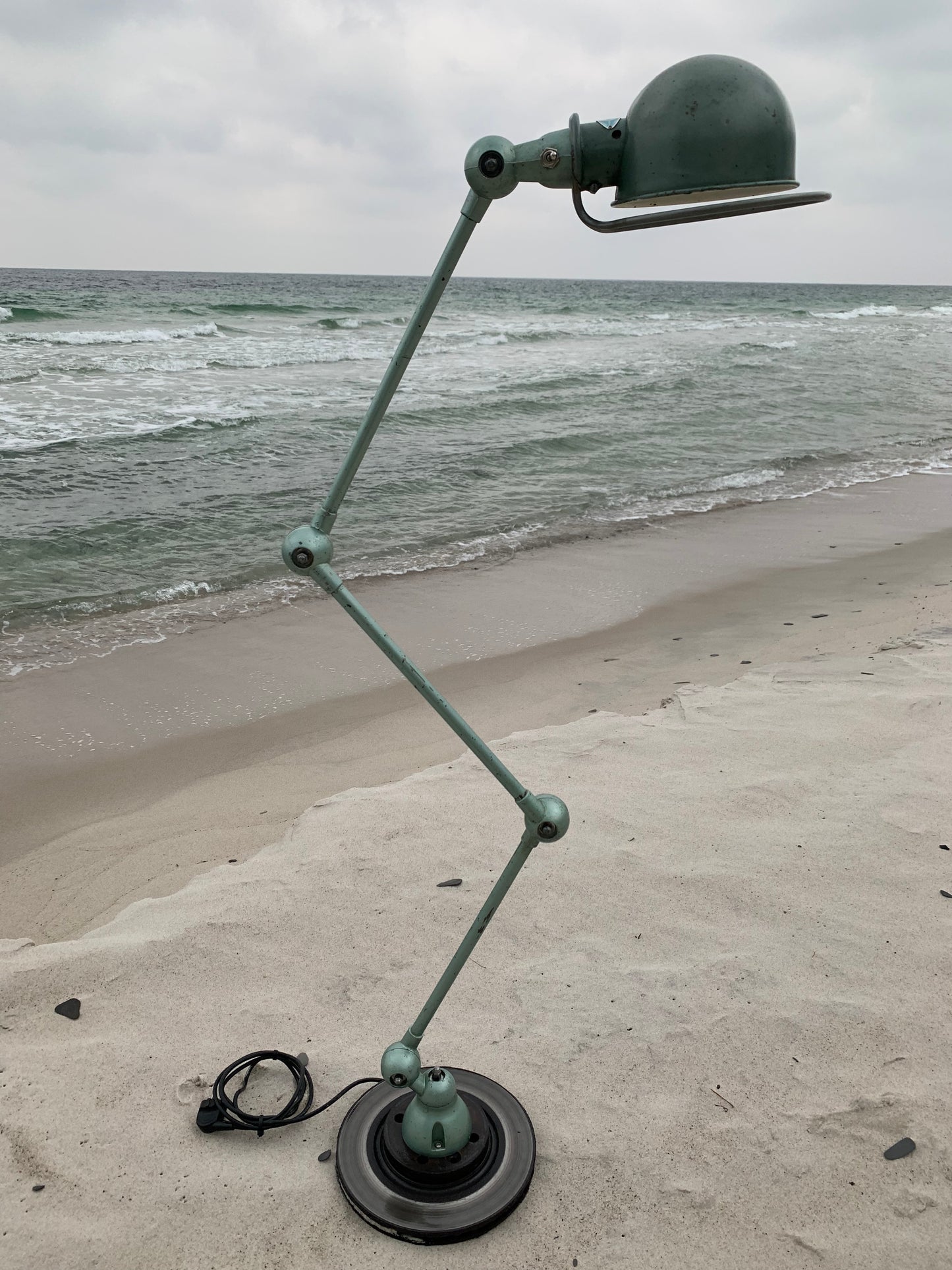 Jieldé Stehlampe mit 3 Armen - Grün