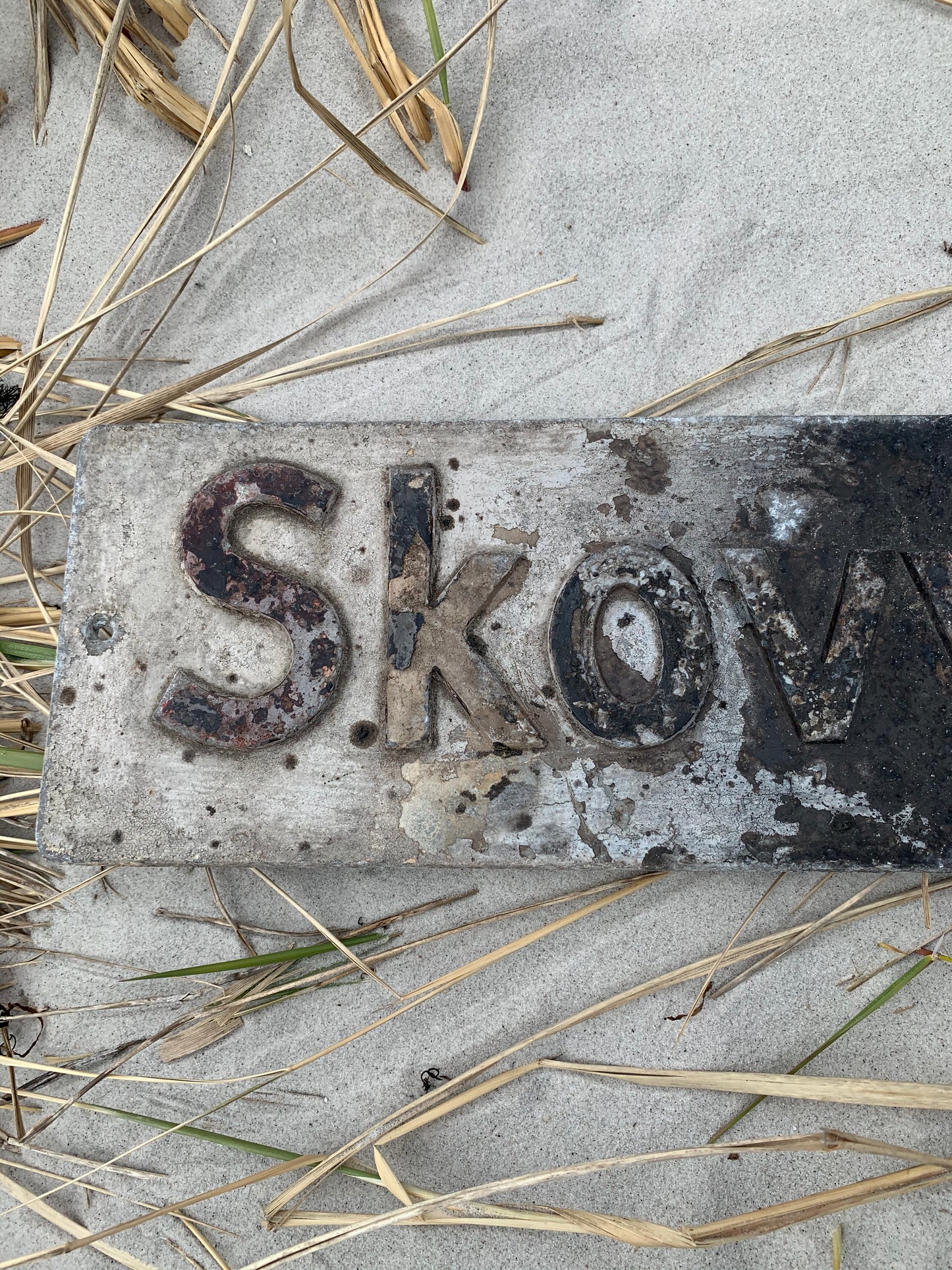 Straßenschild - Skovvej