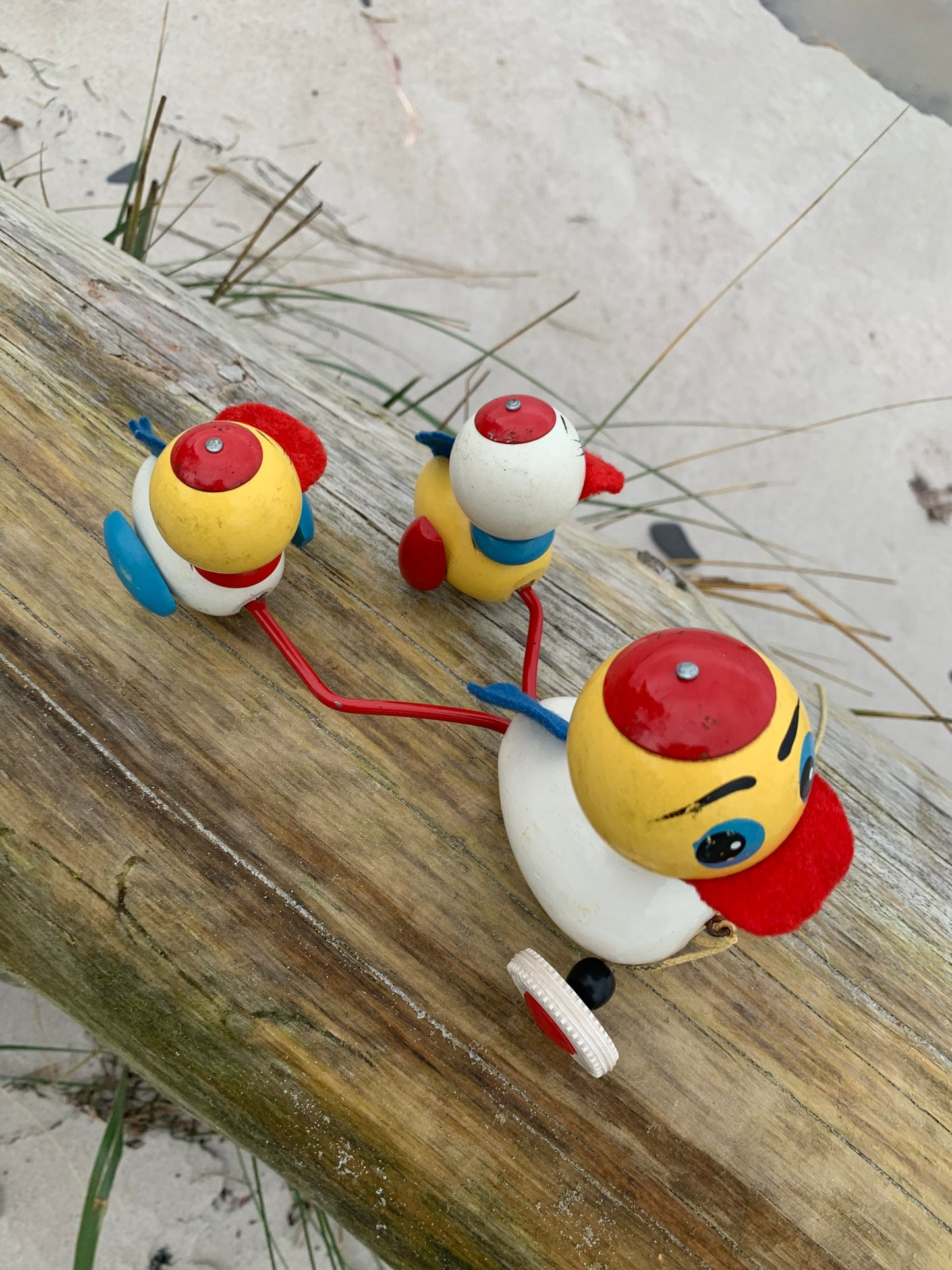 Brio-Ente mit Küken
