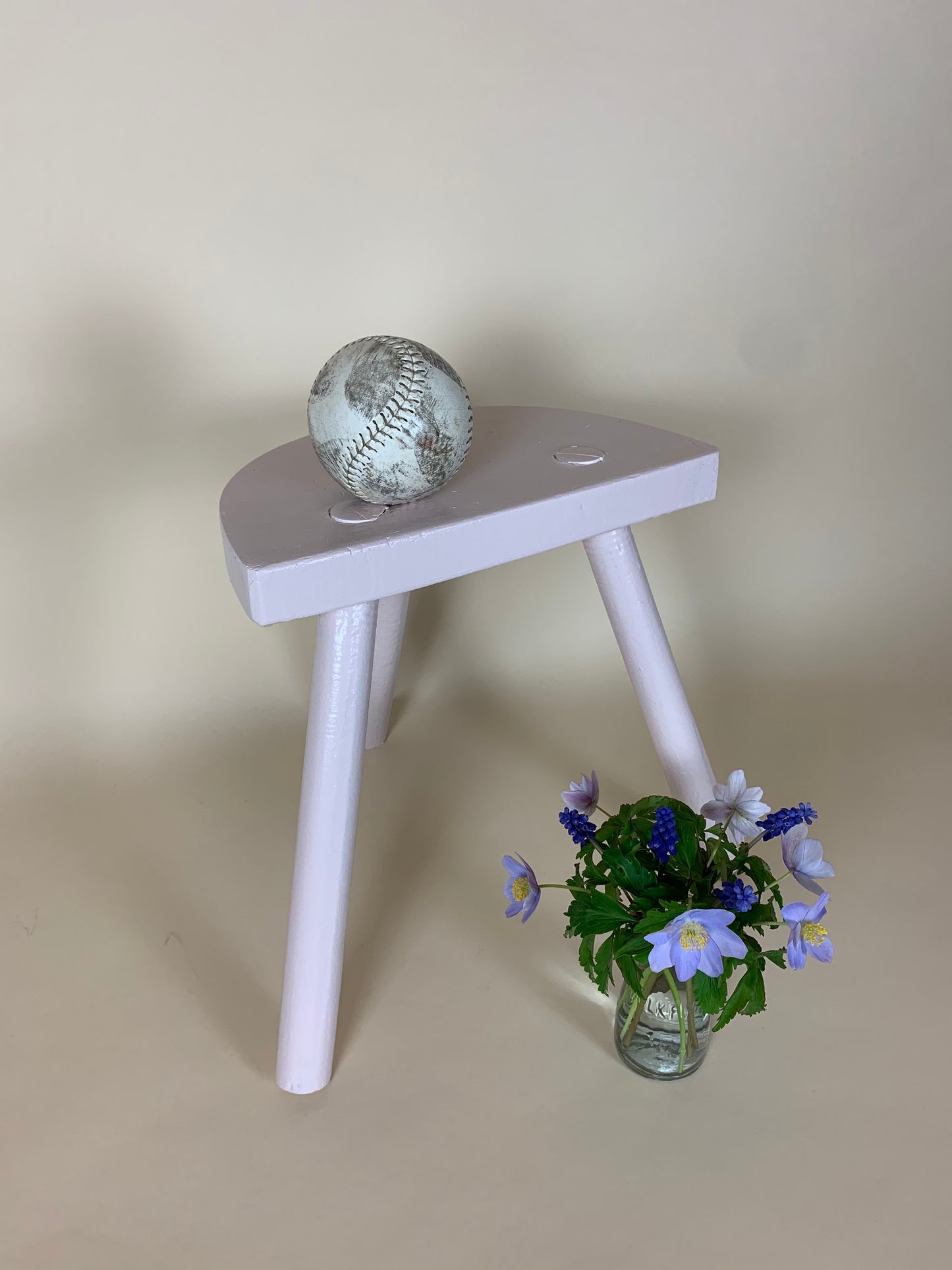 Melkschemel in rosa