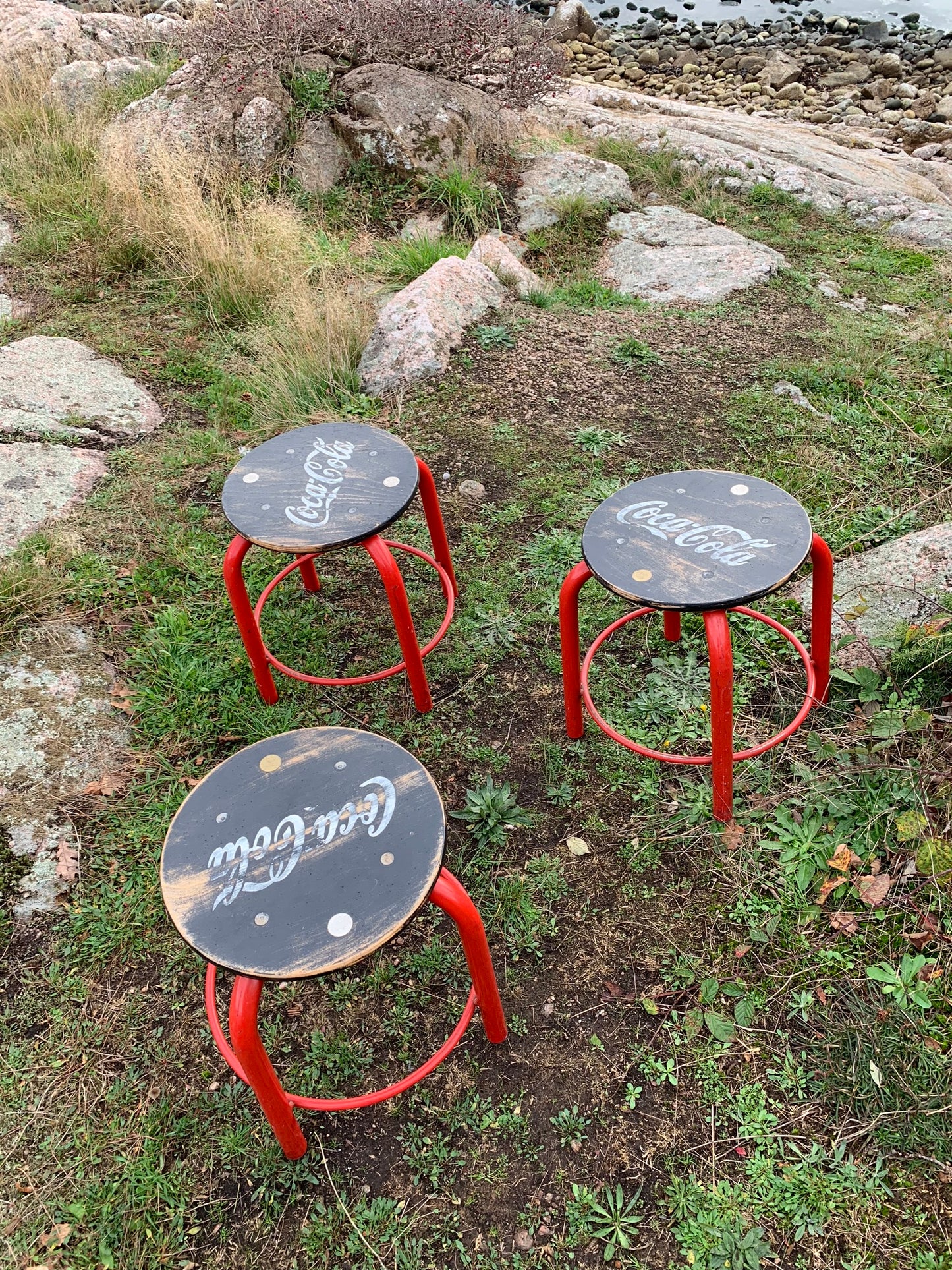 Coca Cola Hocker - einzeln verkauft, der Preis gilt pro STCK.