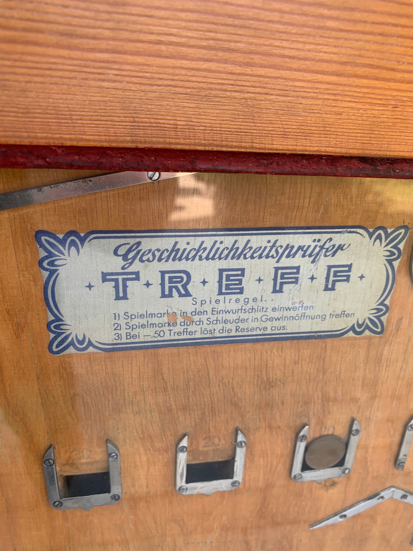 Alter Spielautomat