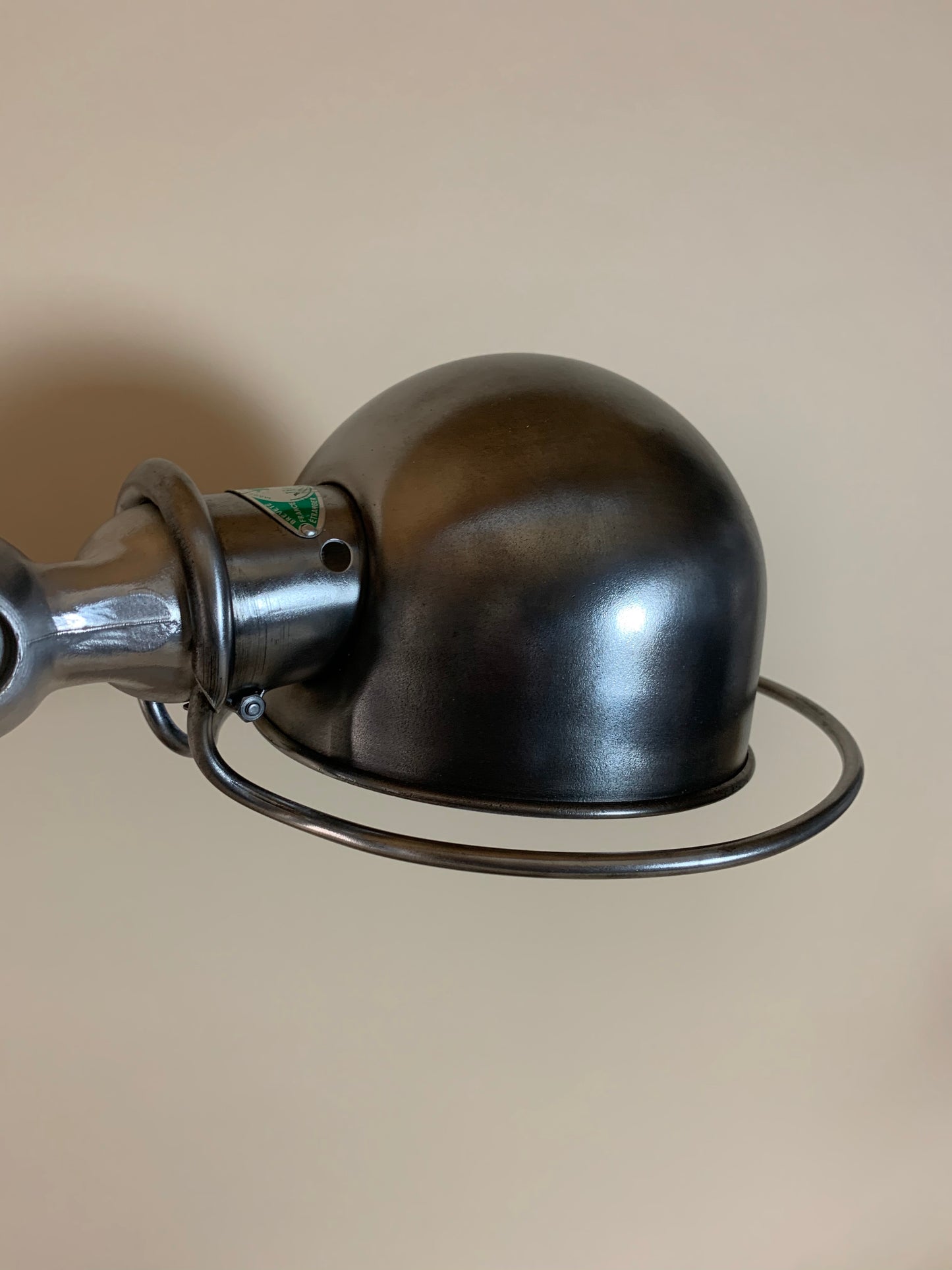 Jieldé Lampe mit 2 Armen und schönem Fuß