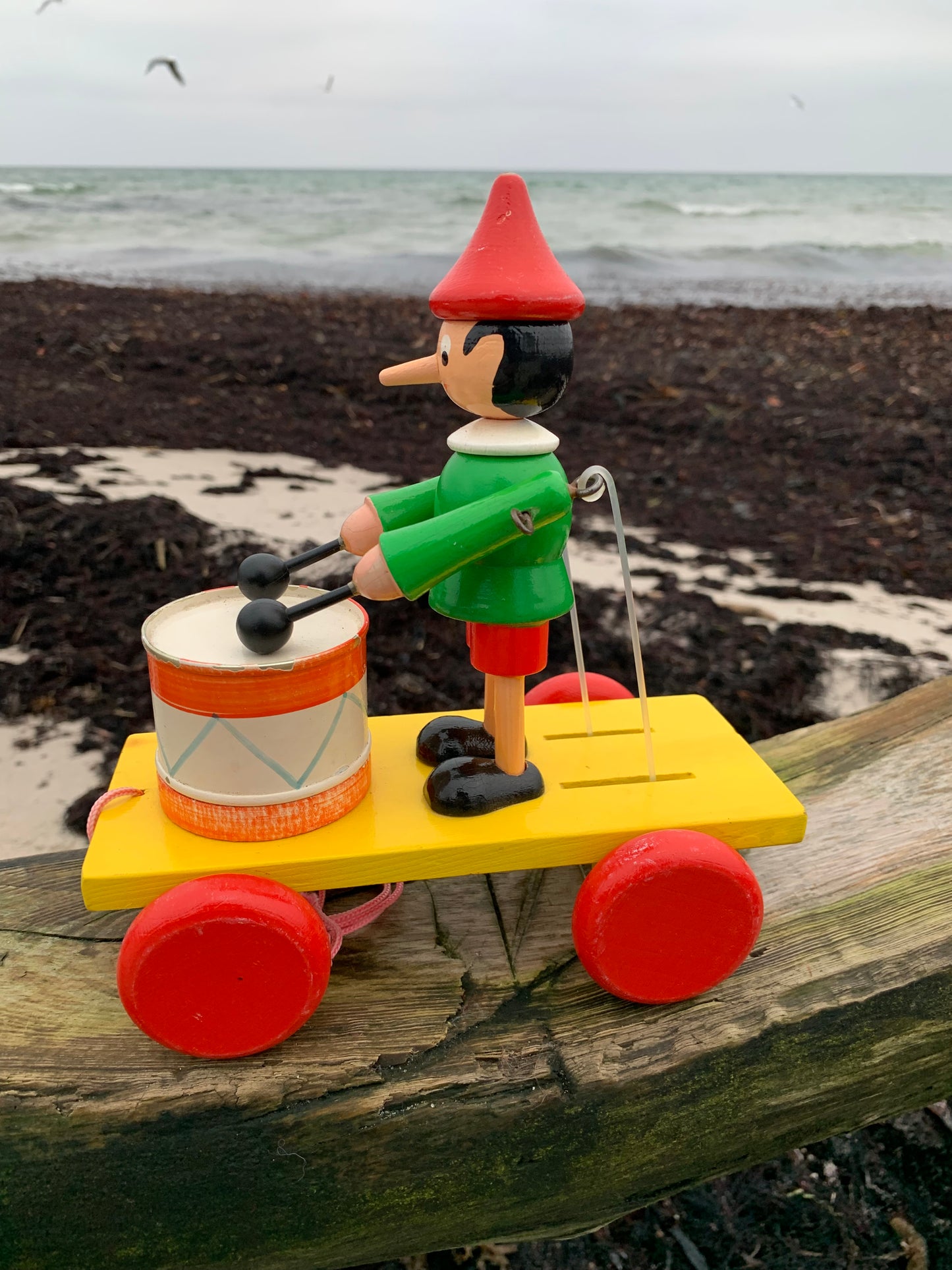 Pinocchio-Vintage-Spielzeug