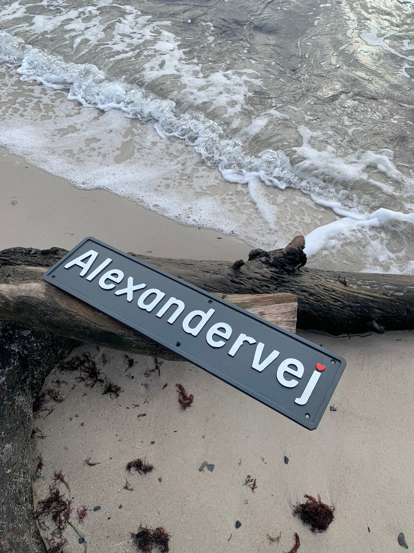 Straßenschild - Alexandervej
