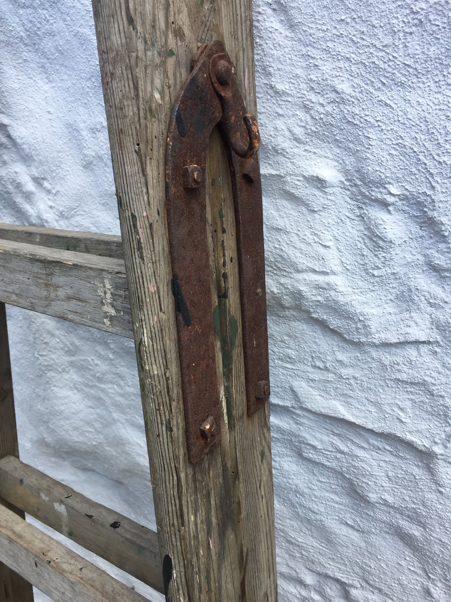 Leiter mit schöner Patina
