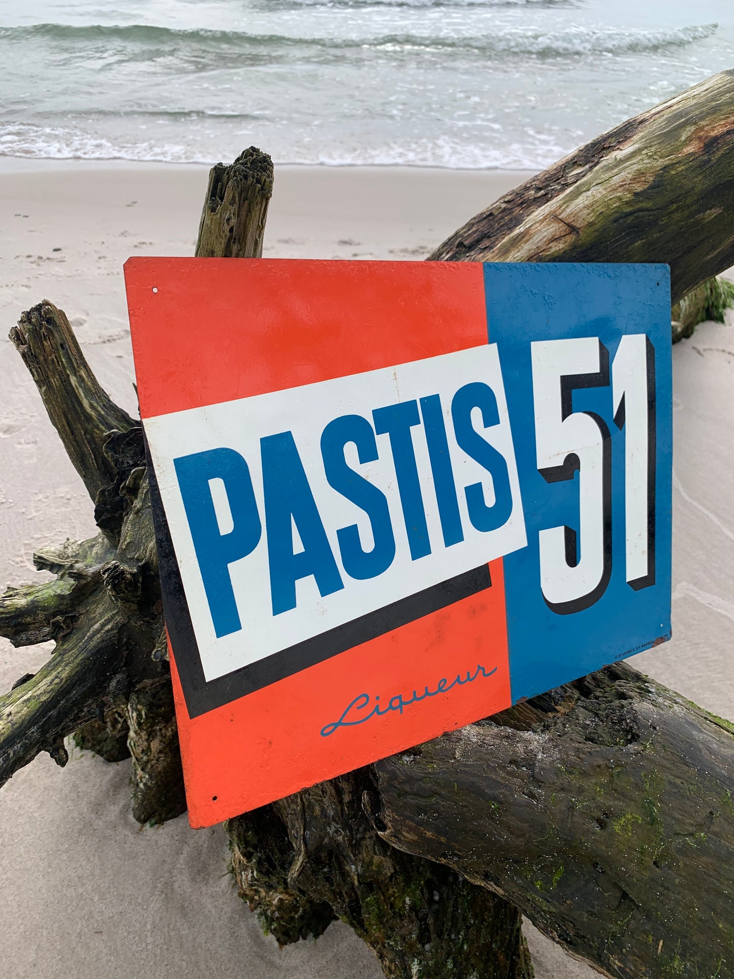 Pastis-Schild aus den 1960er Jahren