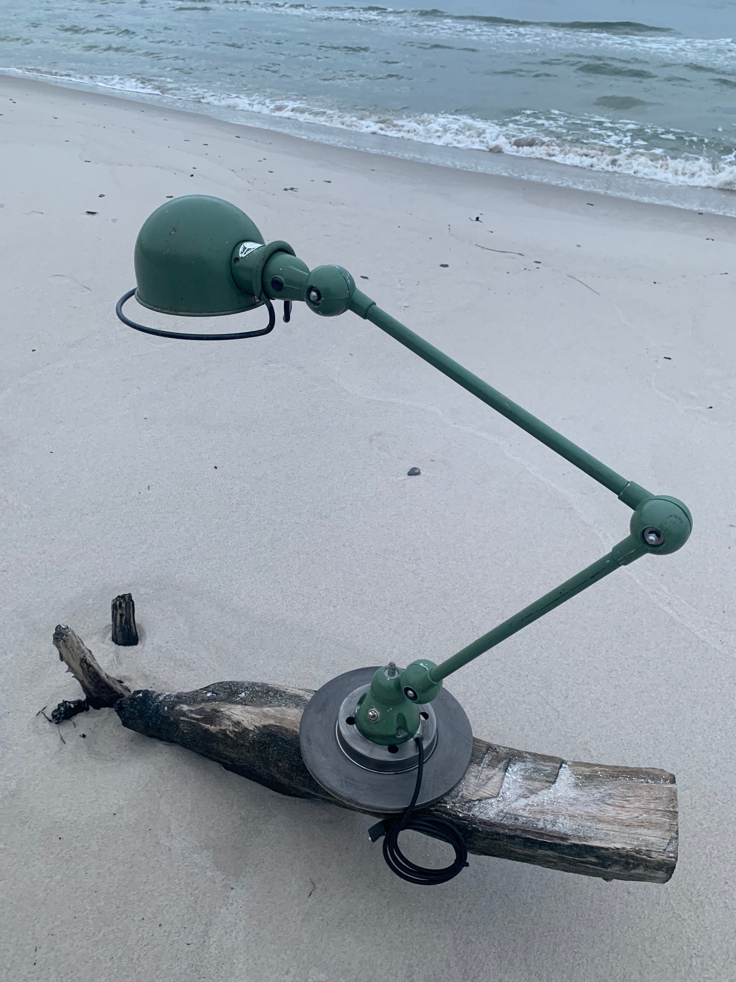 Jieldé Tisch-/Wandlampe mit zwei Armen - Grün