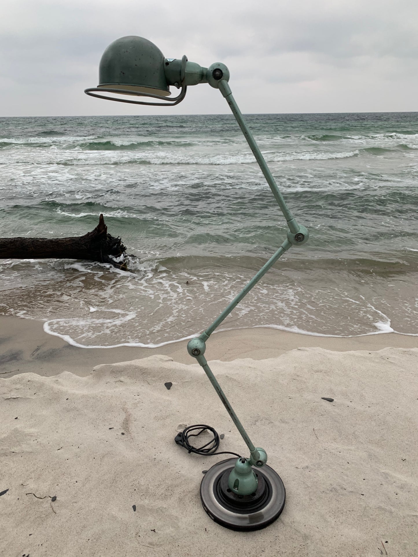 Jieldé Stehlampe mit 3 Armen - Grün