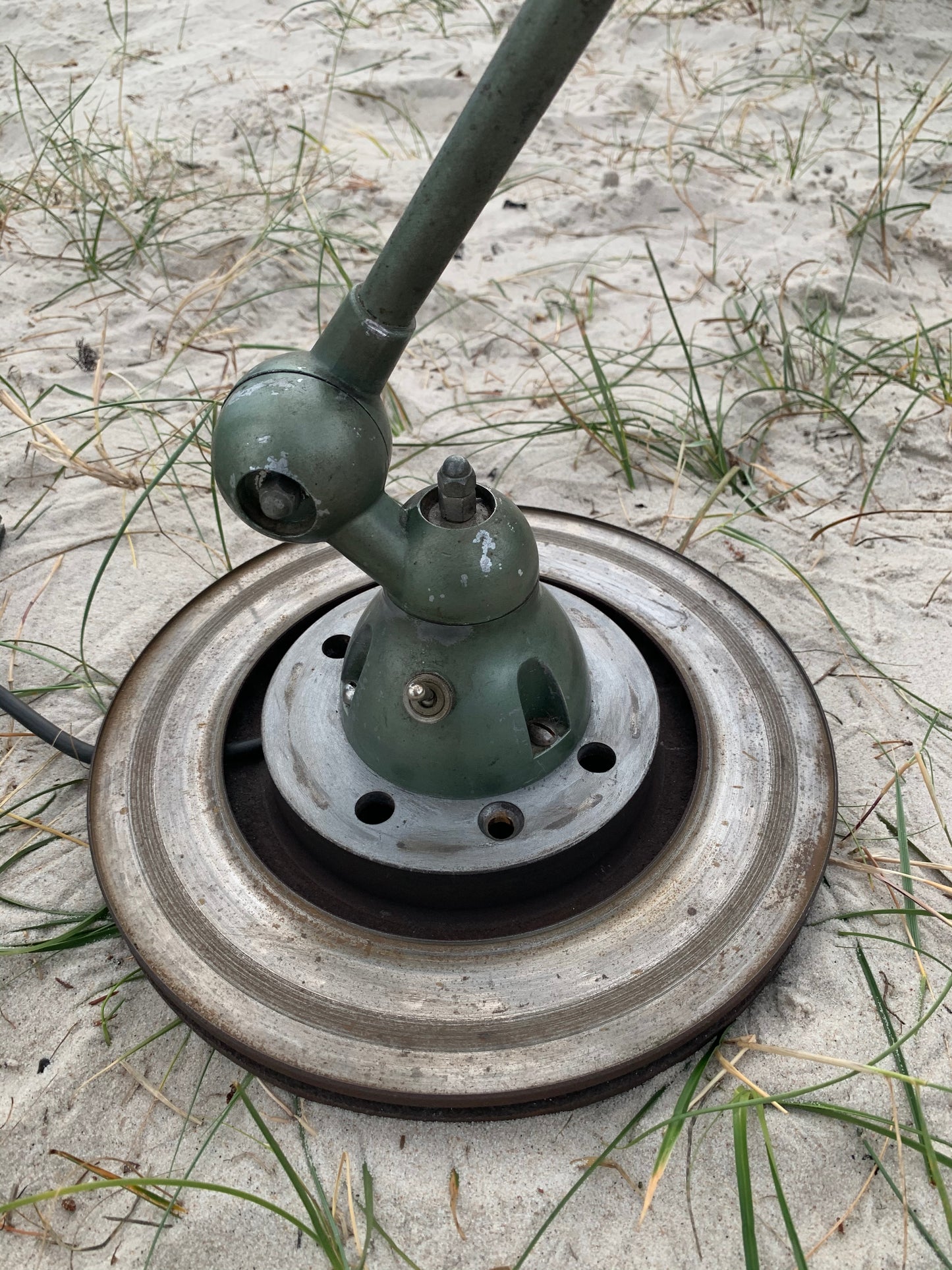 Jieldé Stehlampe mit 3 Armen - Grün
