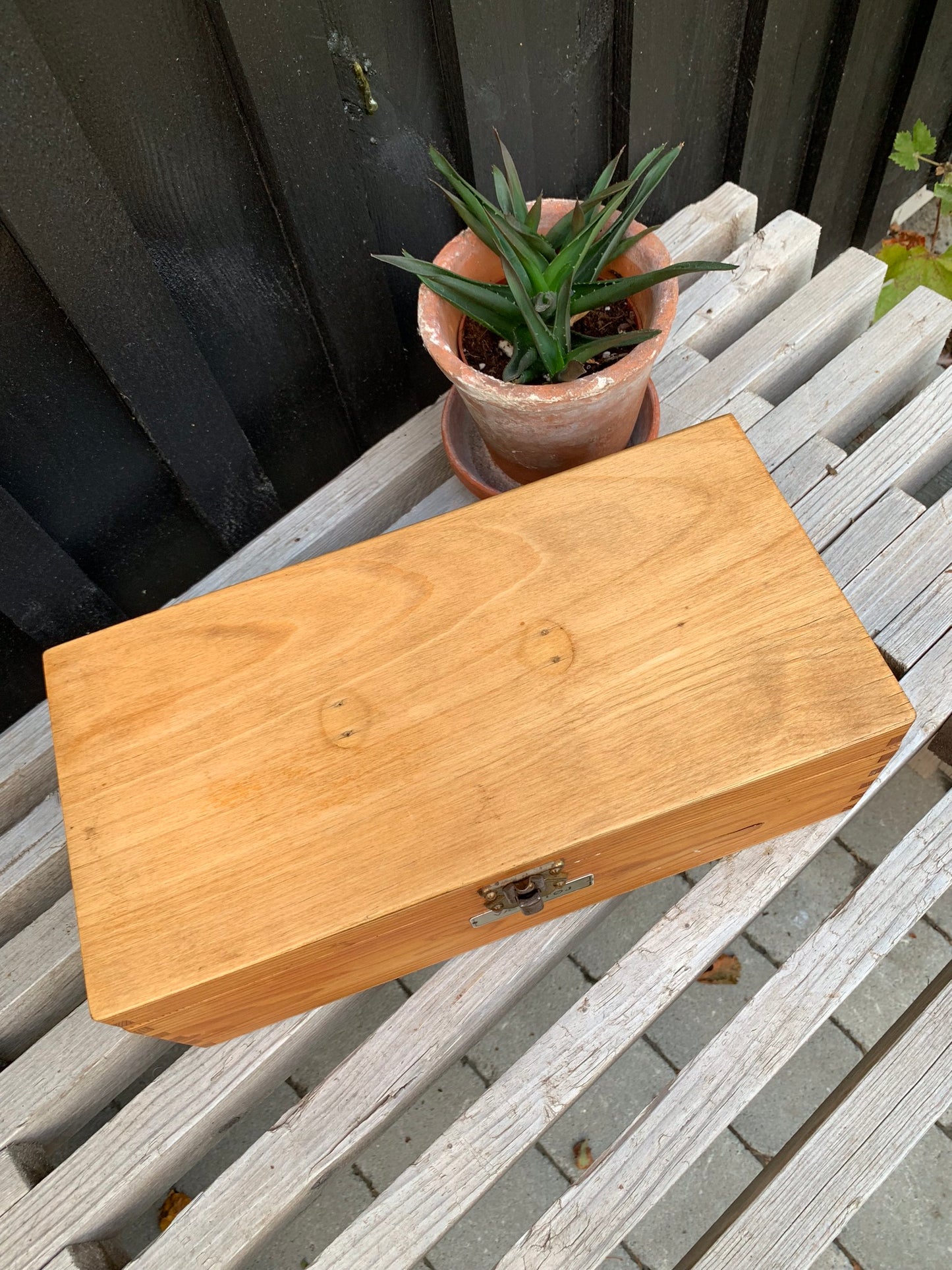 Werkzeugkasten aus Holz