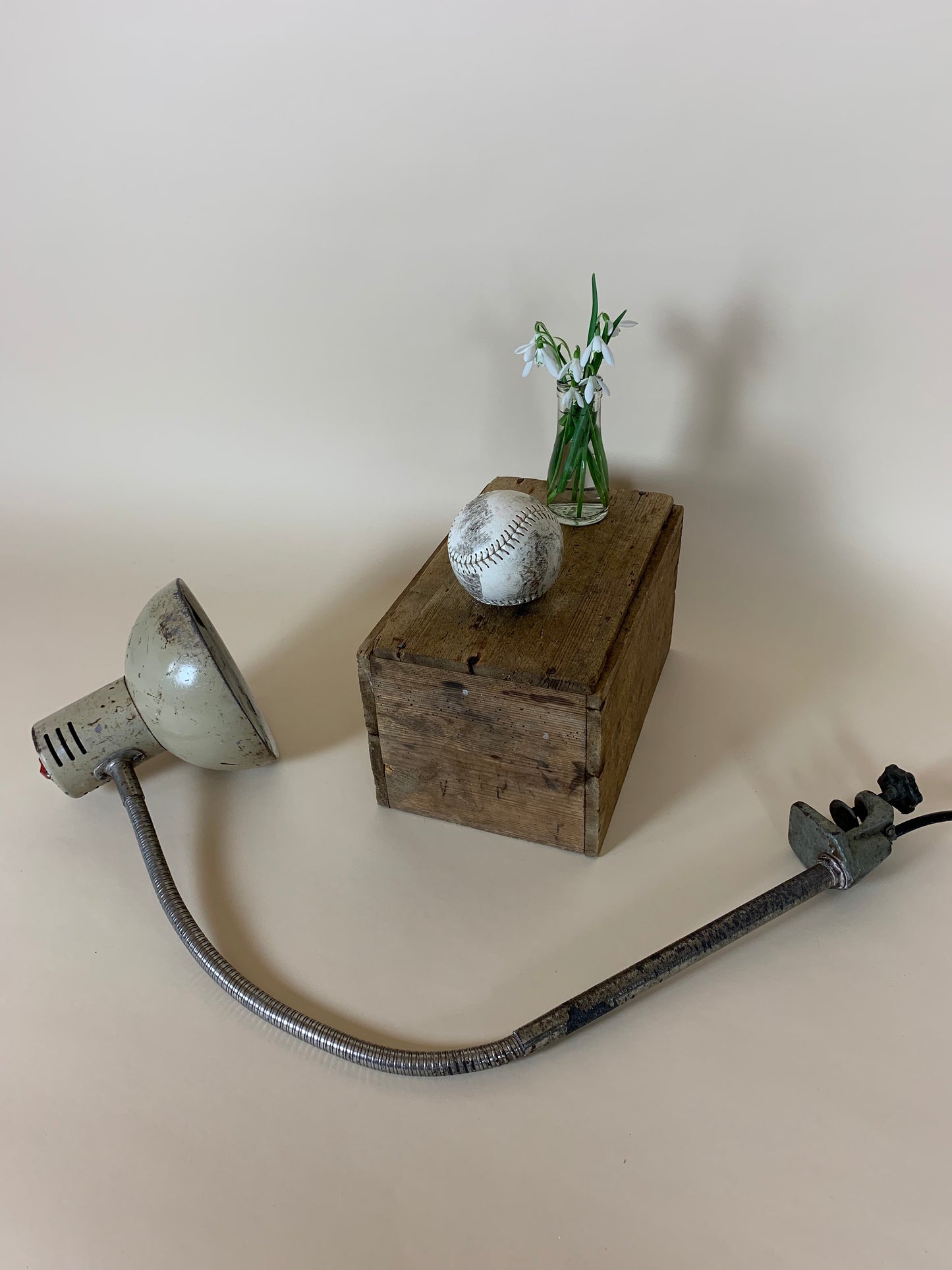 Schöne polnische Architektenlampe - Weiß