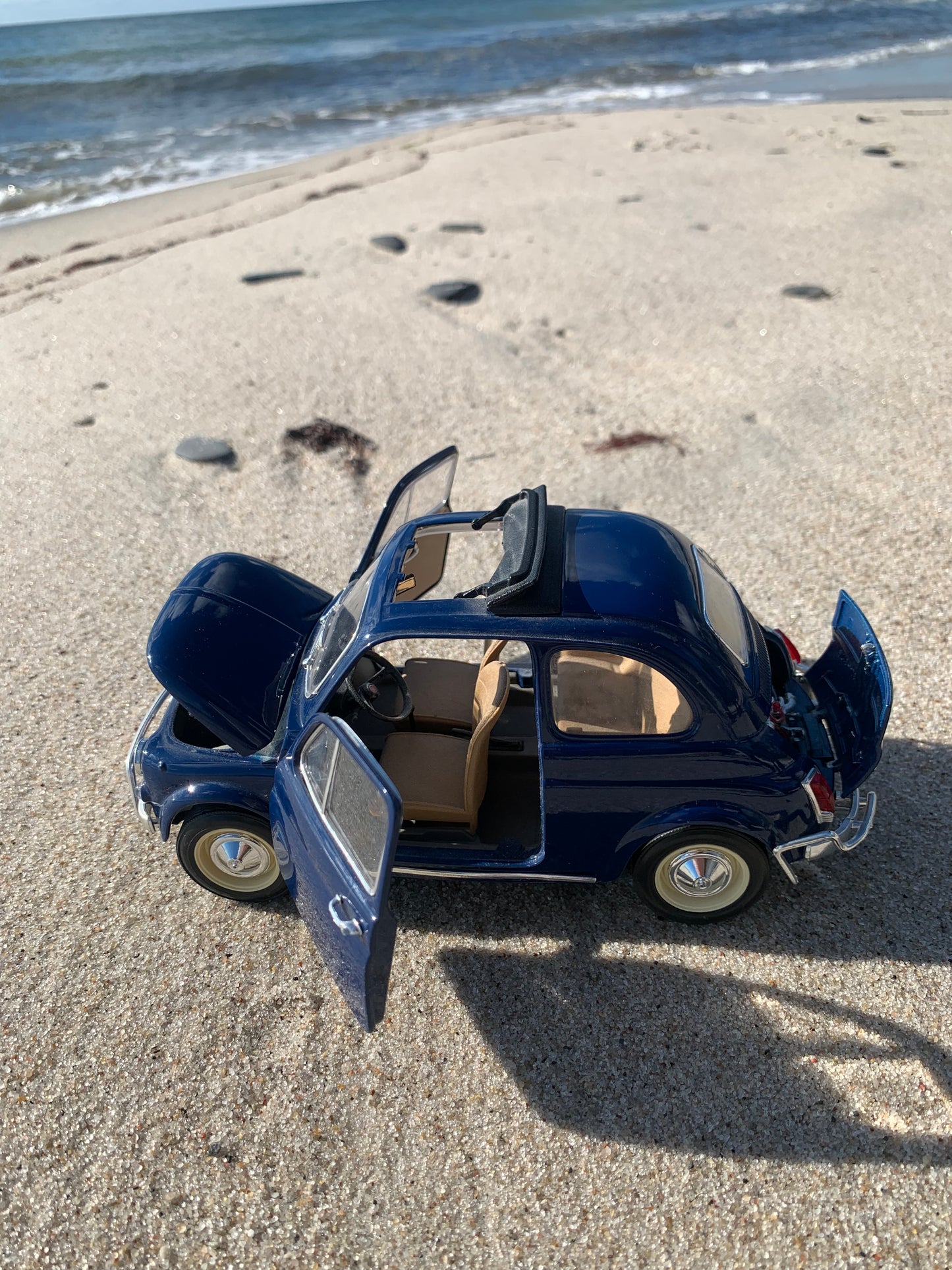 FIAT 500 - Blau