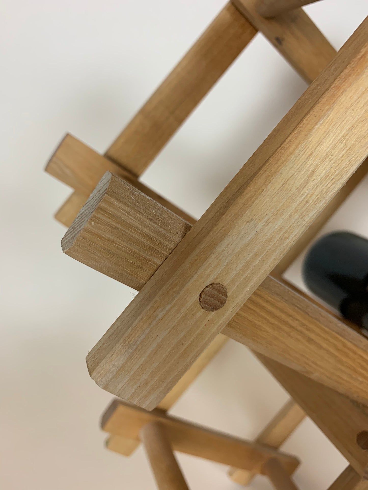 Weinregal aus Holz