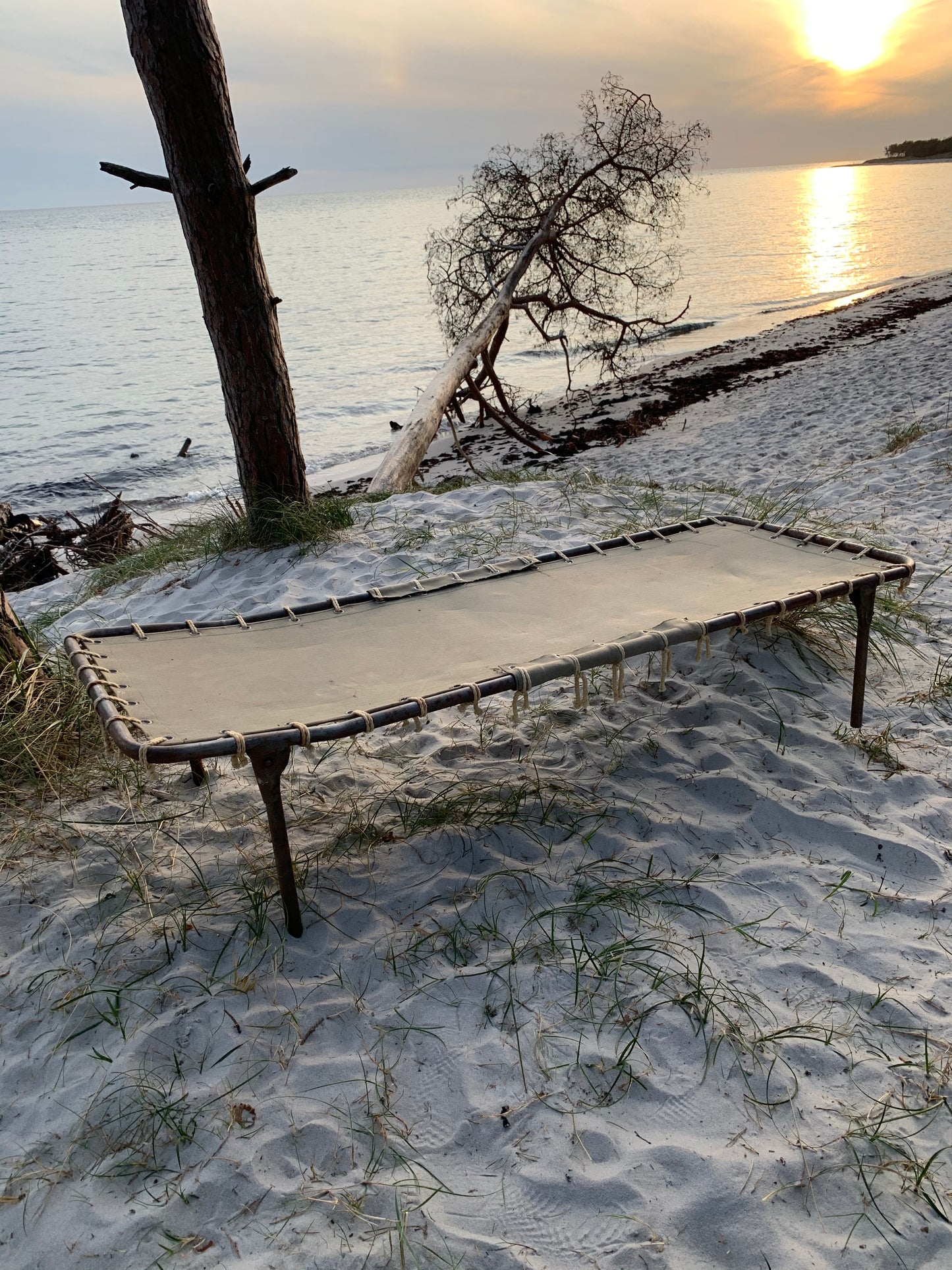 Rustikales Tagesbett