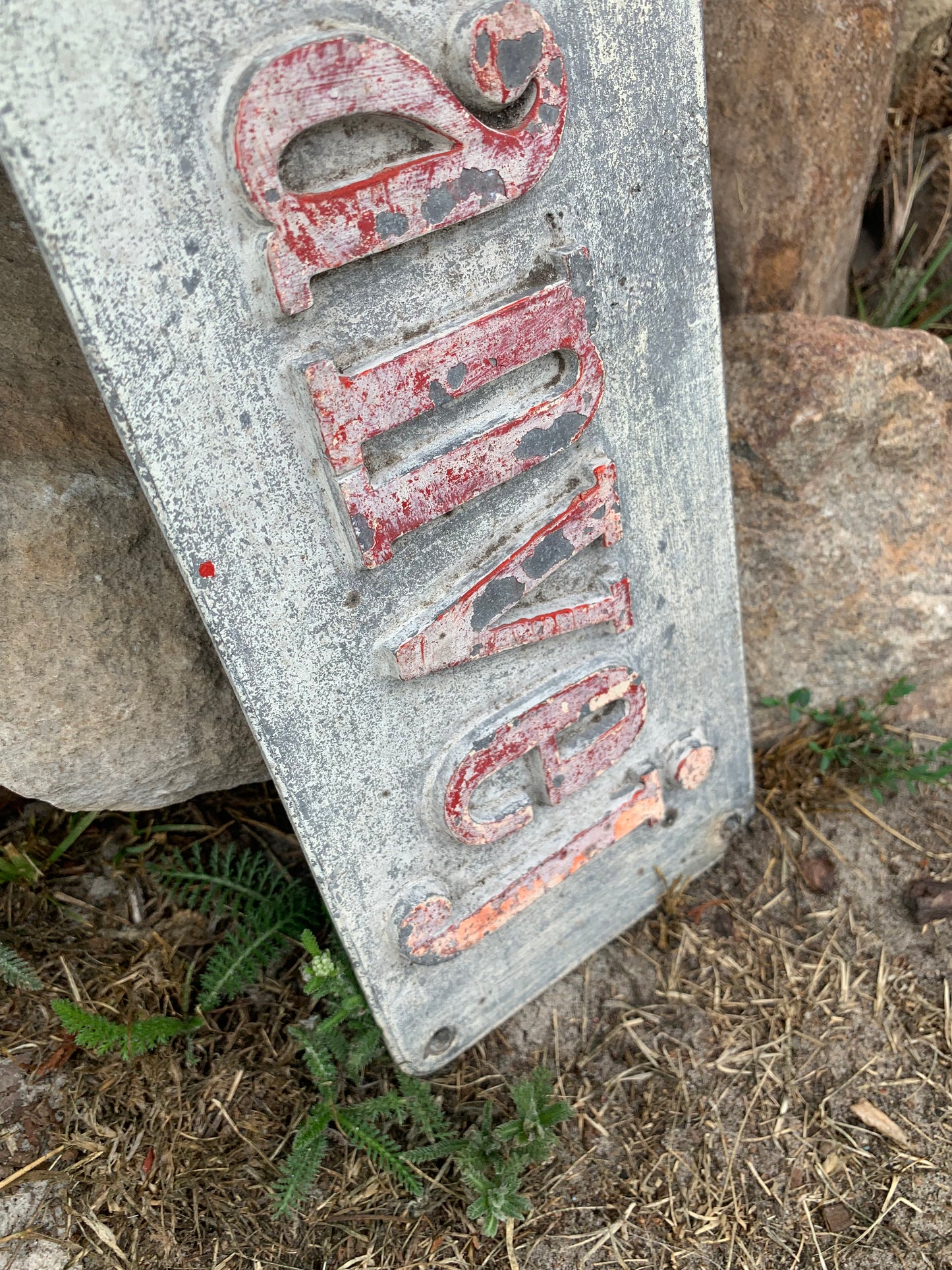 Straßenschild - Granvej