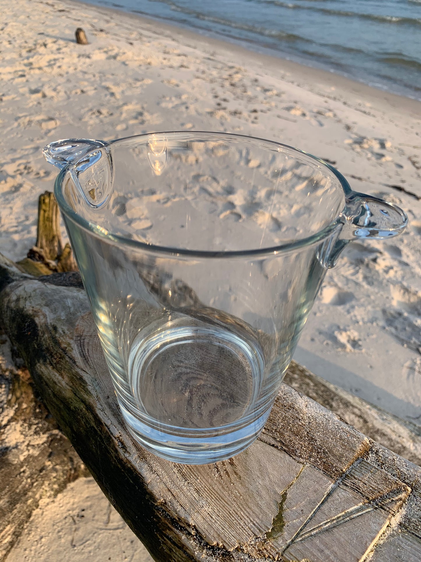 Eiskübel aus Glas - Großes Modell