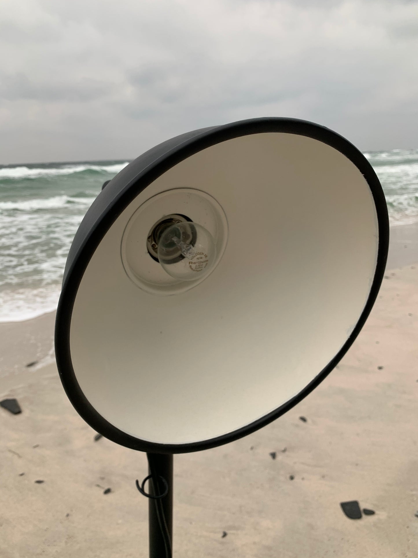 Industrielle Stehlampe