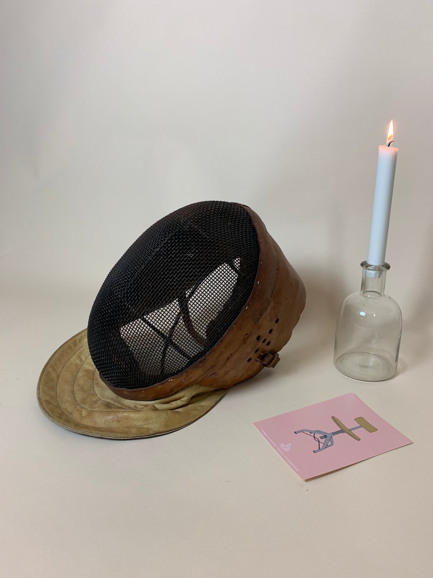 Schöne Fechtmaske