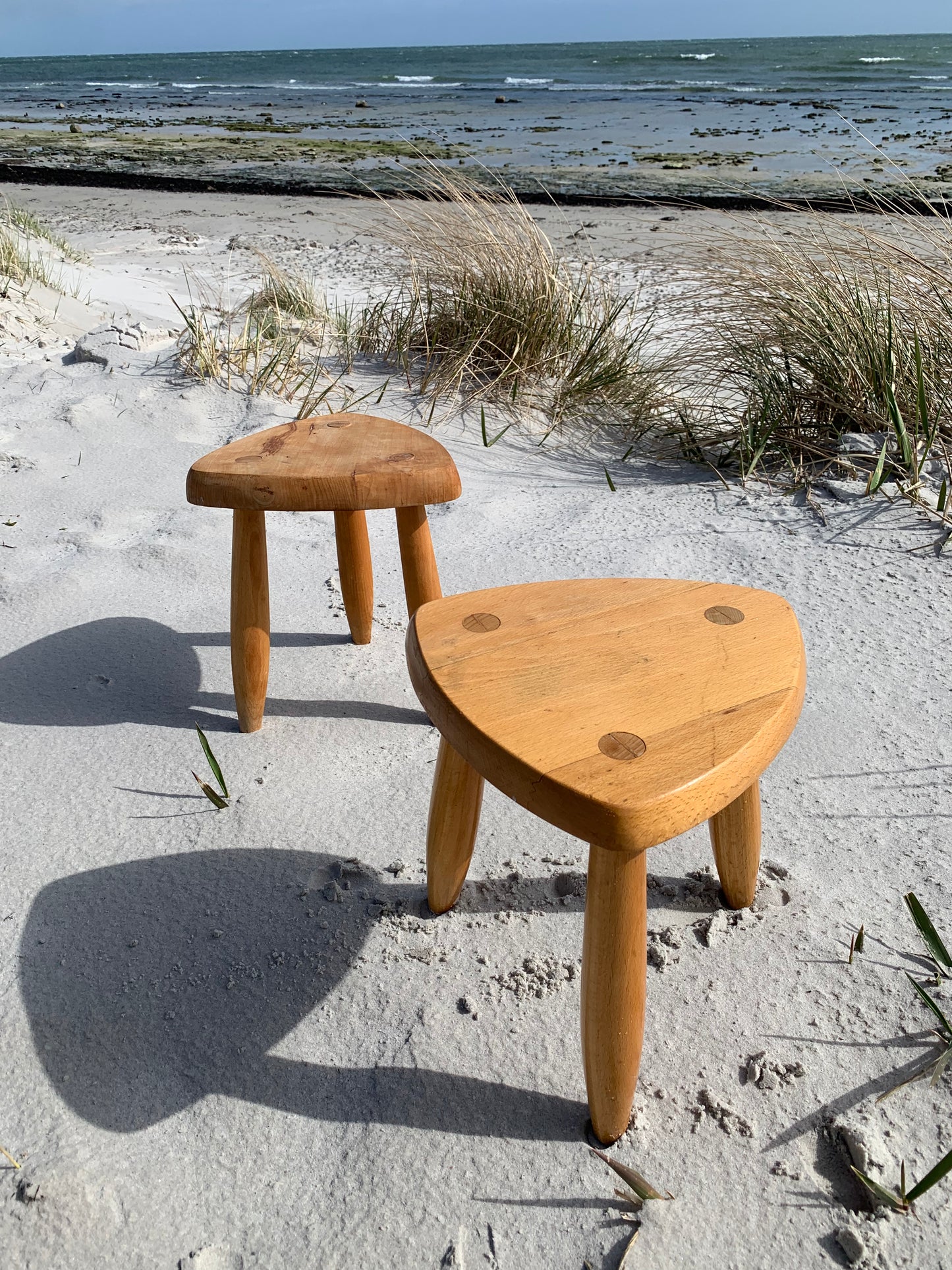 Kleiner Hocker aus Holz