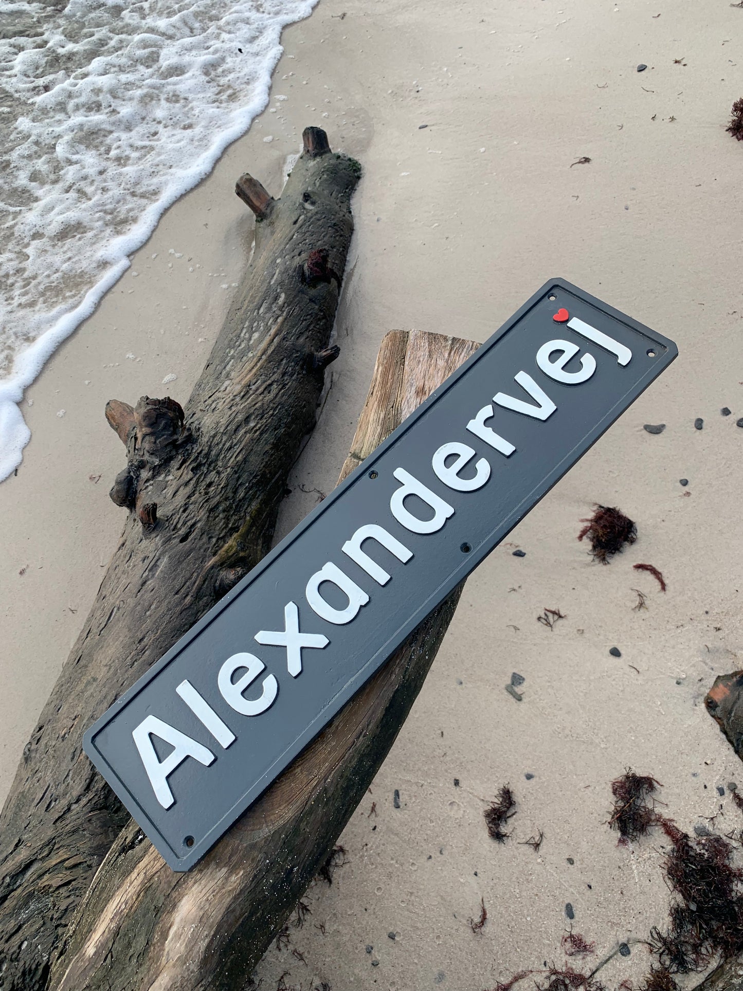 Straßenschild - Alexandervej