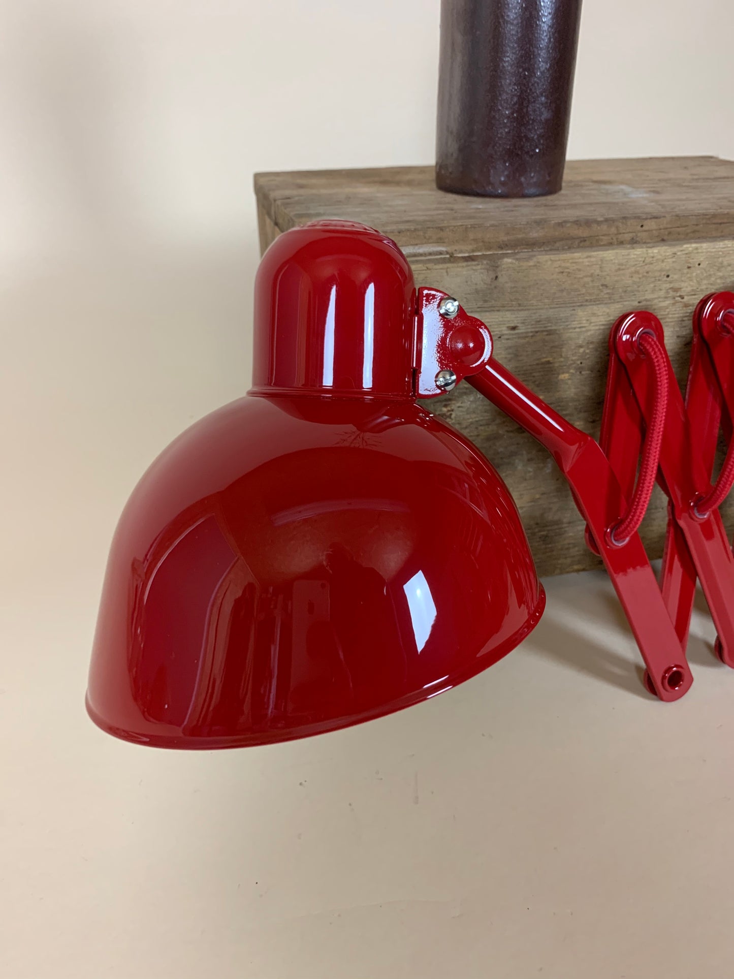 Kaiser Idell Scherenlampe - Rot
