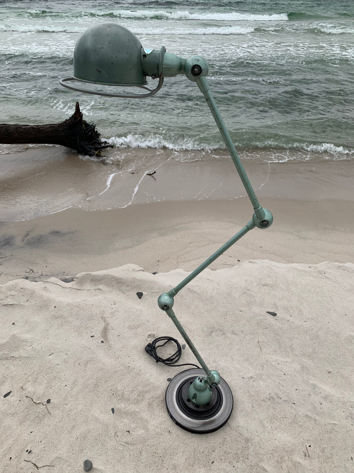 Jieldé Stehlampe mit 3 Armen - Grün