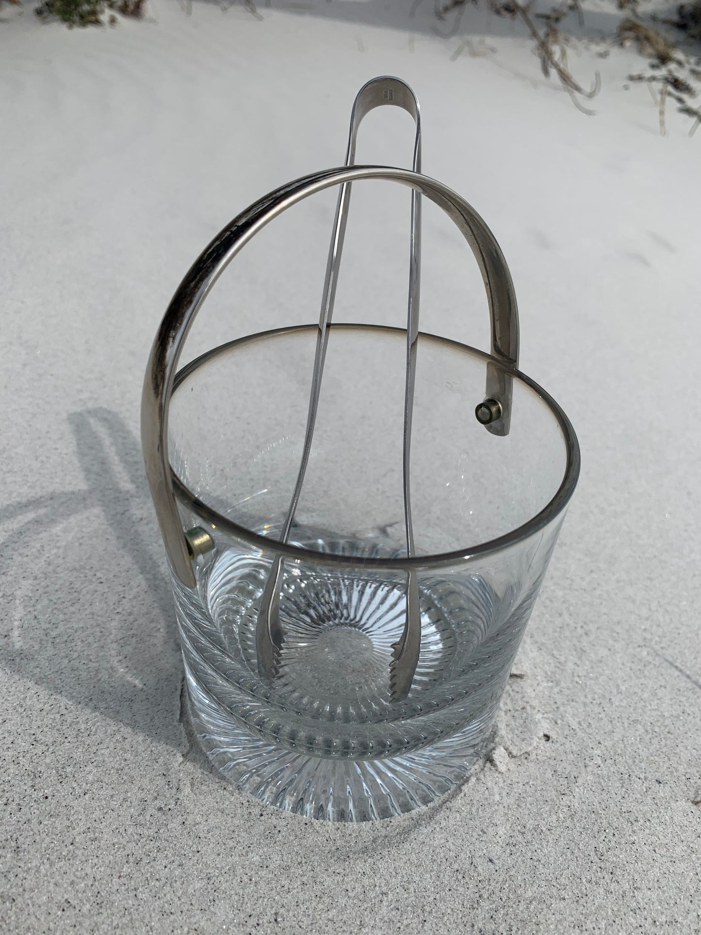 Kosta Boda Eiskübel mit Algen