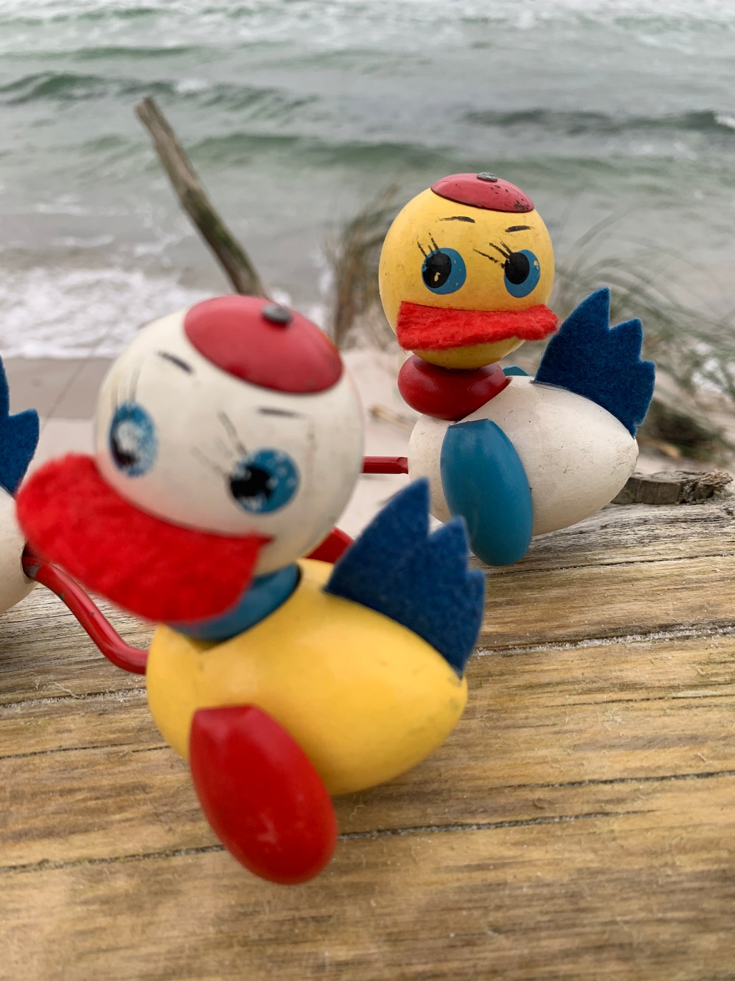 Brio-Ente mit Küken