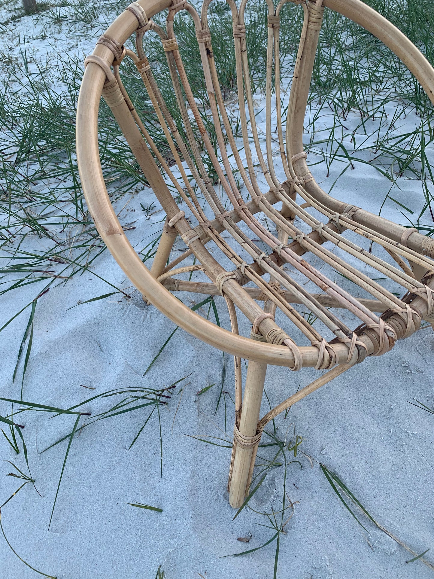 Kinderstuhl aus Rattan