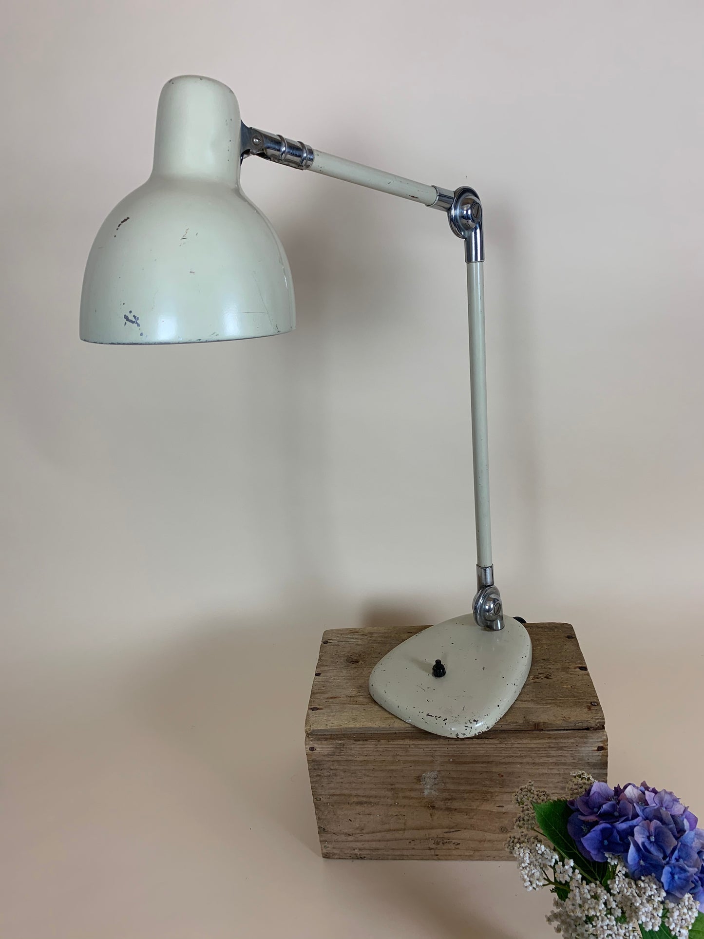 Schöne Vintage Architektenlampe