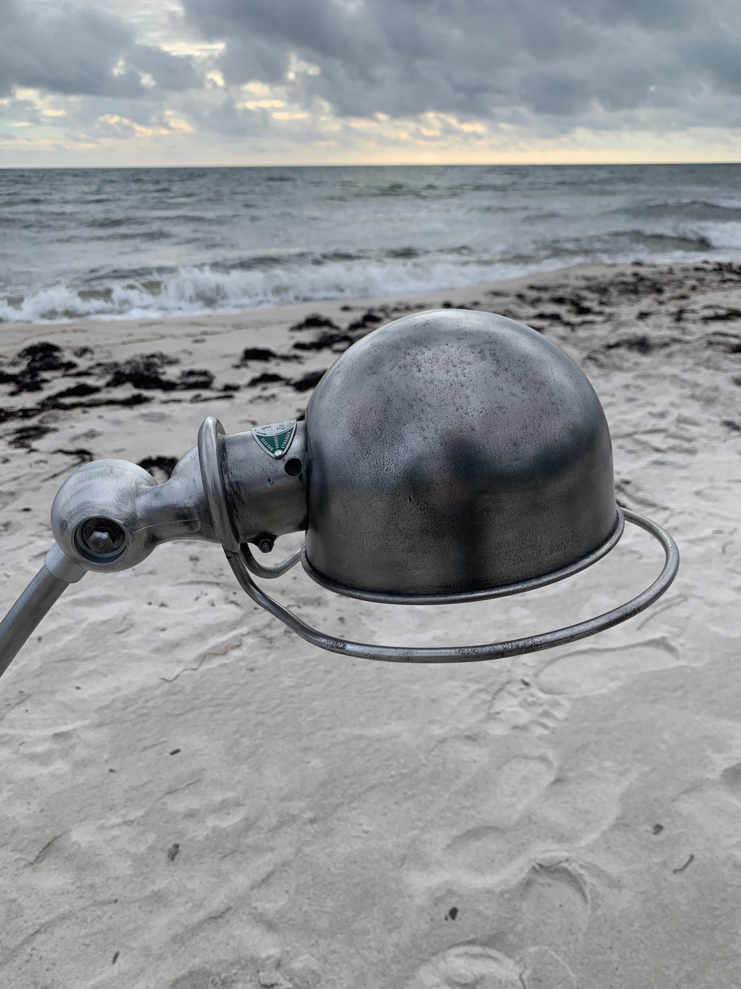 Jieldé Tischlampe mit gebogenem Arm