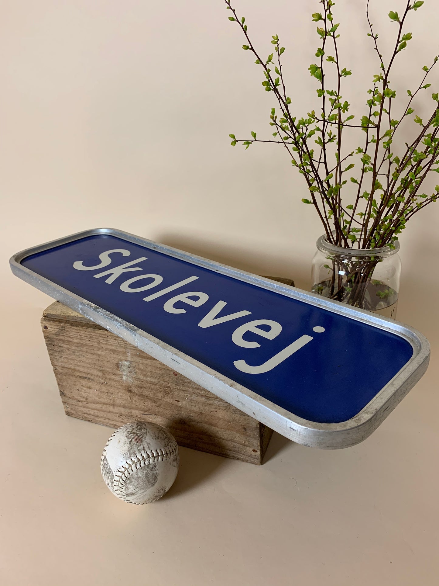 Straßenschild - Skolevej