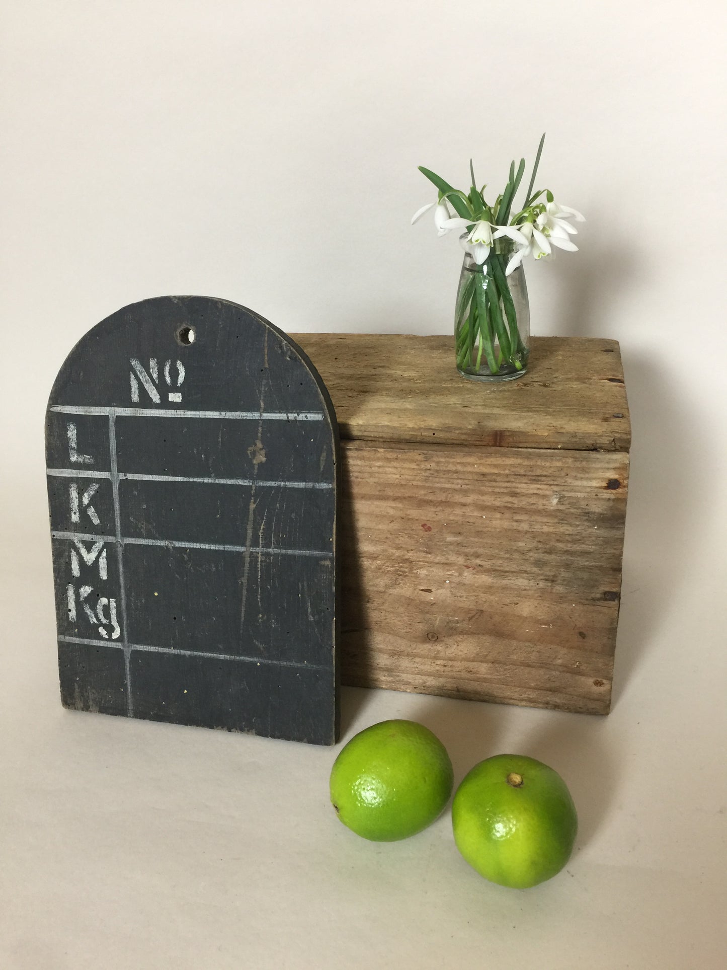 Schönes und dekoratives Kuhbrett