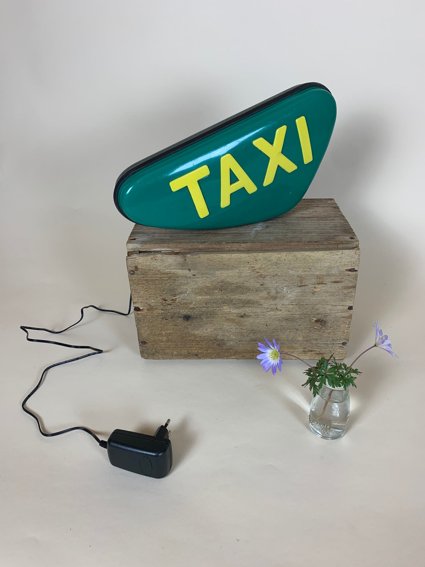 Taxischild mit Licht