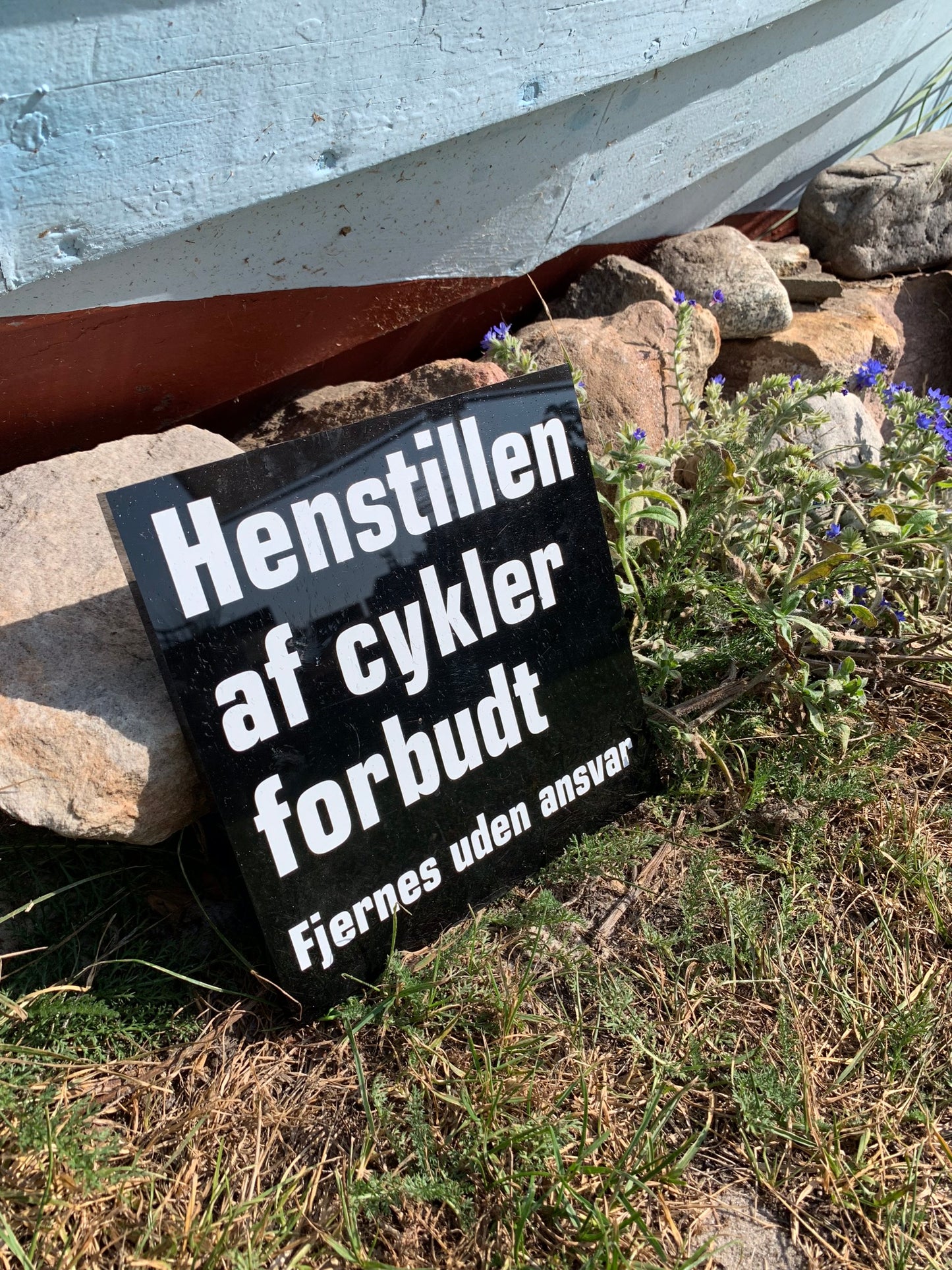 Schild aus Acryl