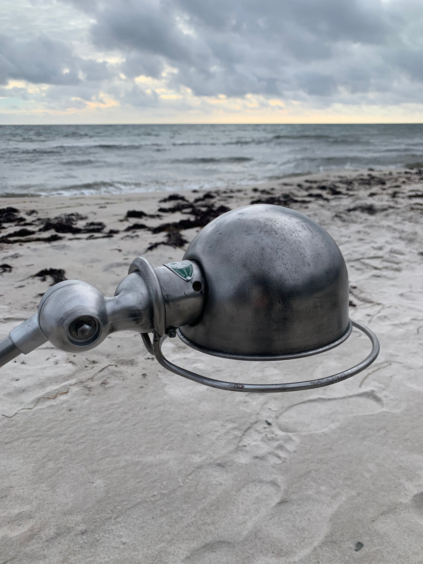 Jieldé Tischlampe mit gebogenem Arm