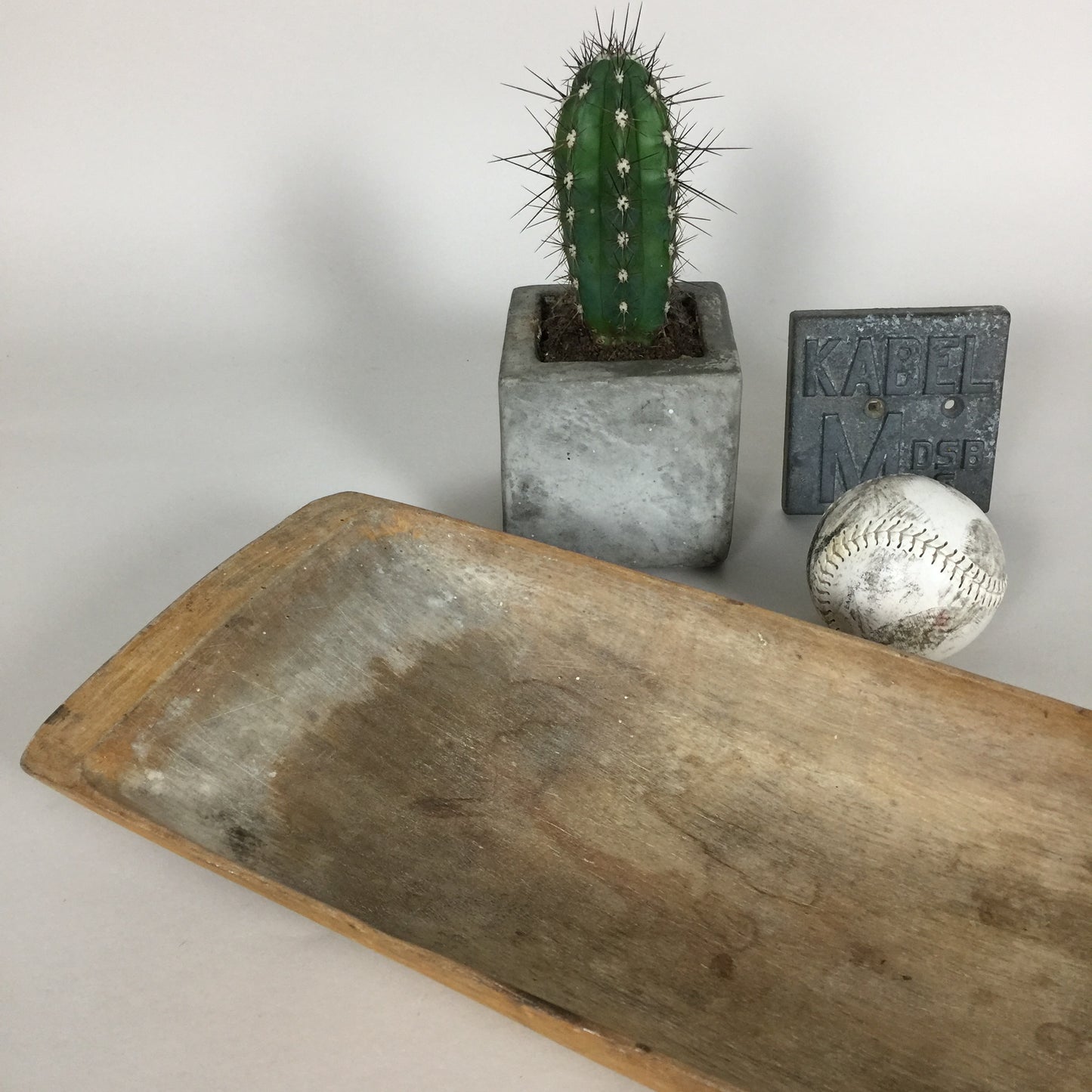 Sohlenplatte mit Patina