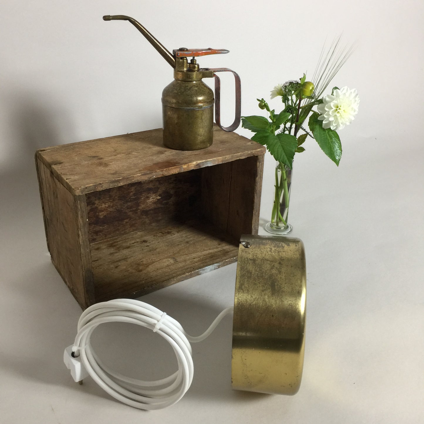 Leuchtschild aus Messing (Lampe)