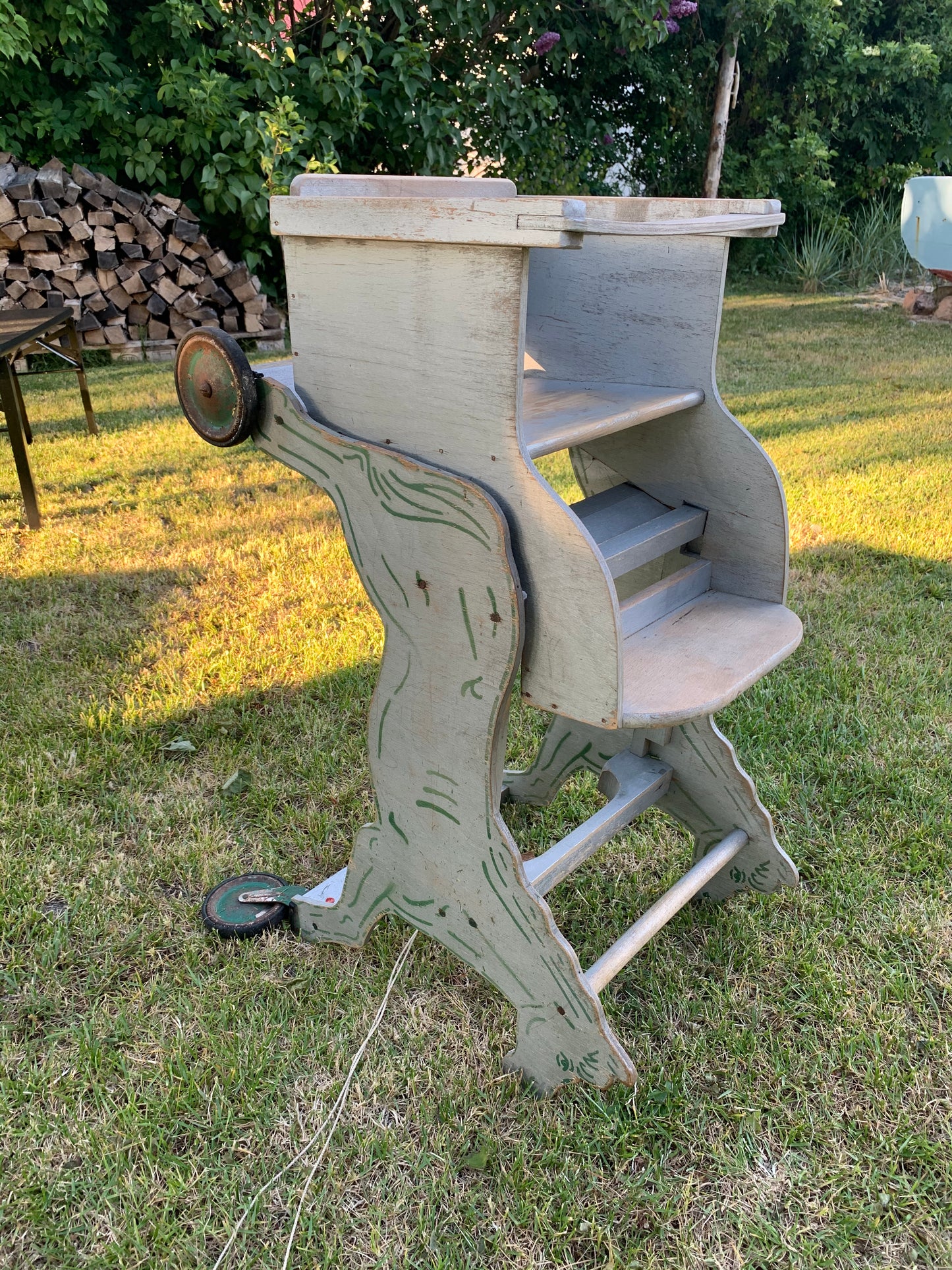 Lustiges altes "Kombipferd" - Vier in einem