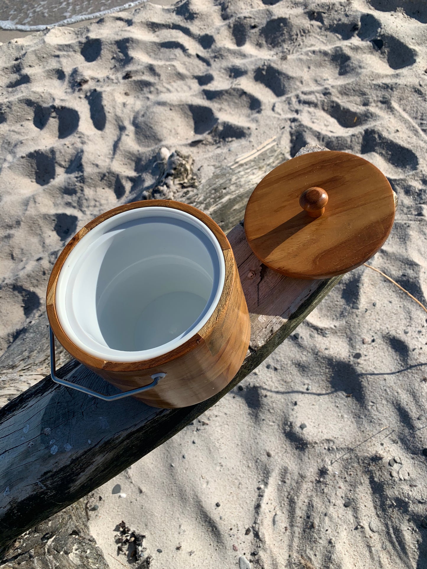 Eiskübel aus Holz