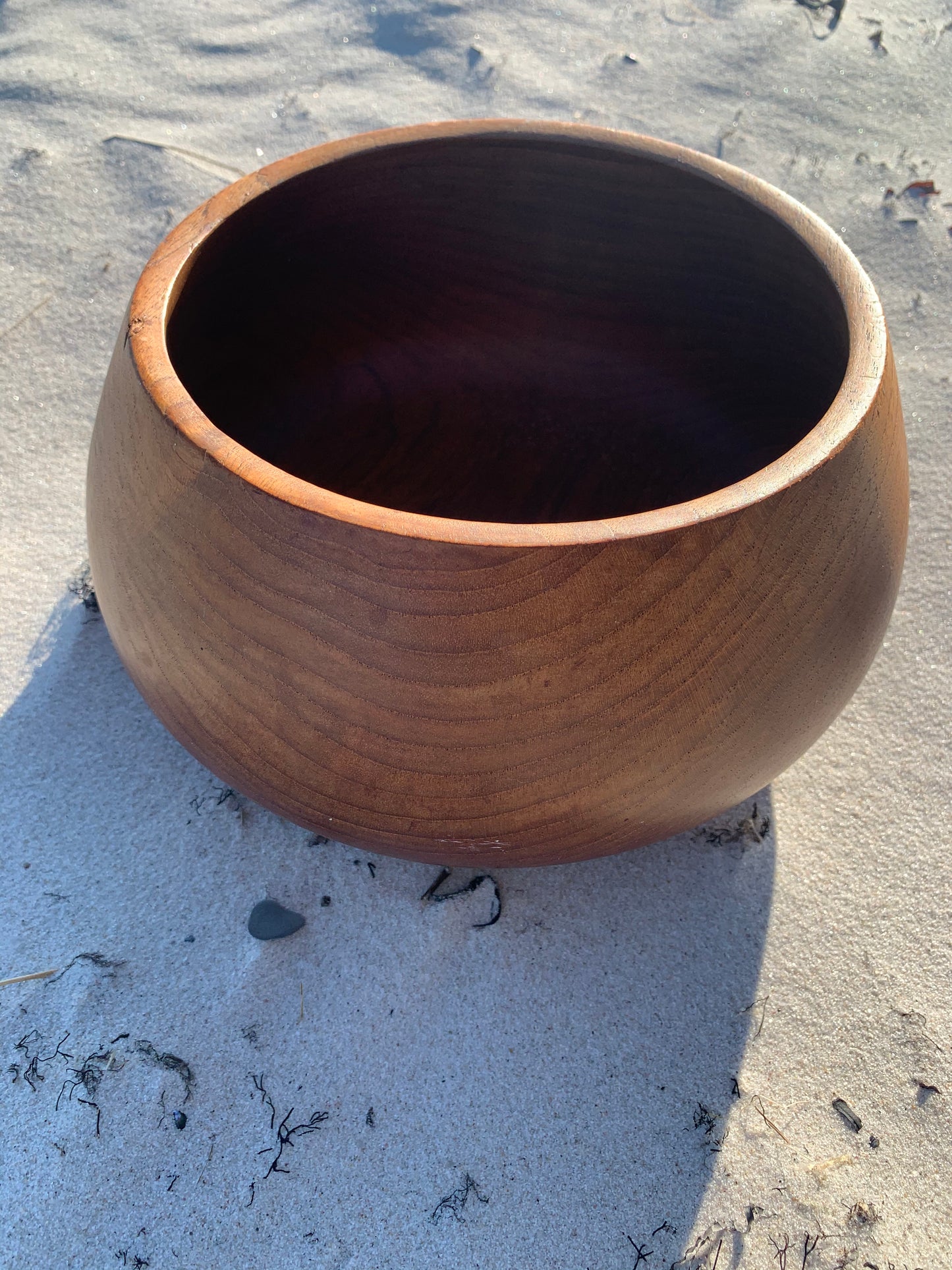 Schöne Holzschale