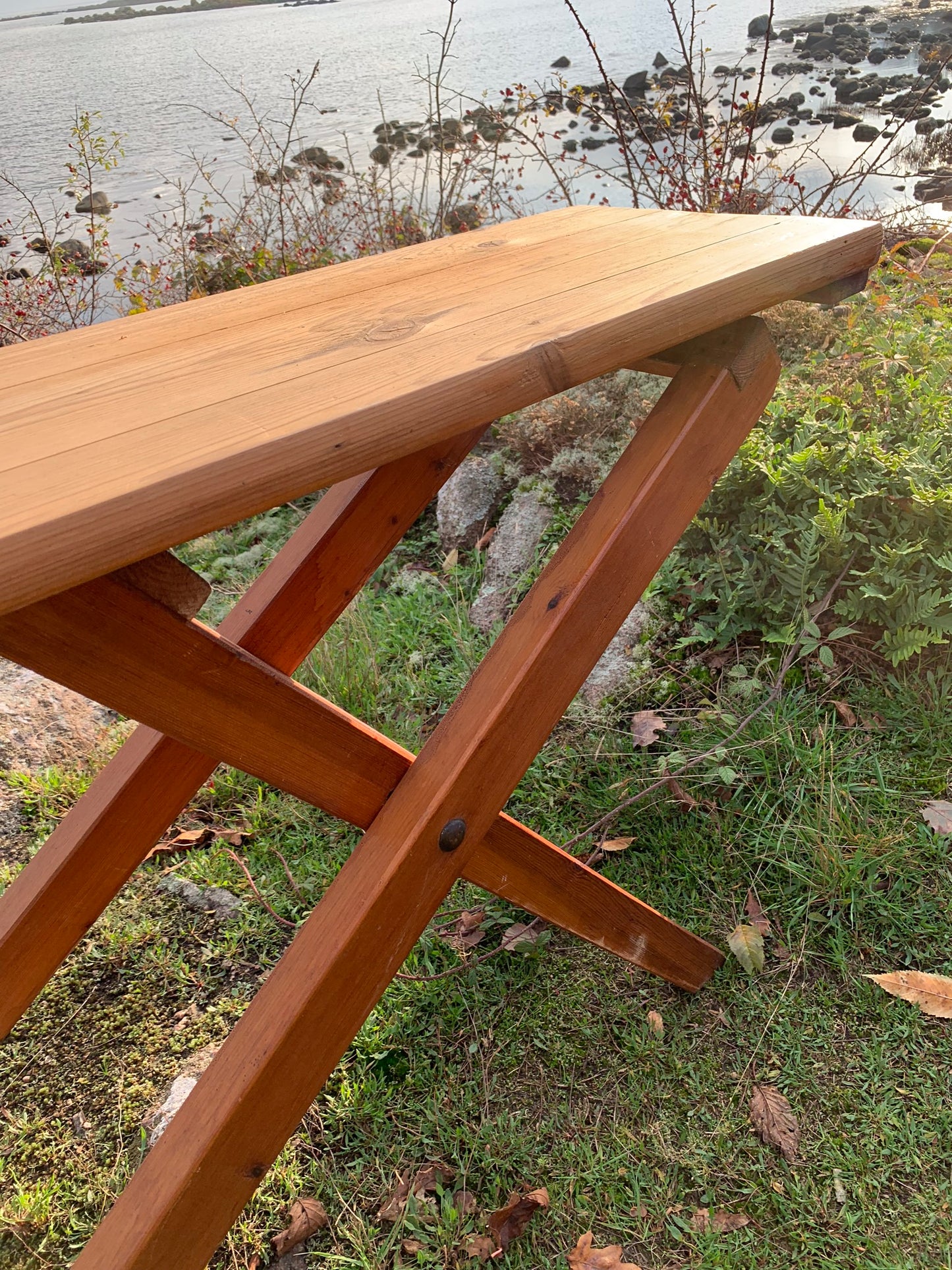 Bügelbrett aus Holz