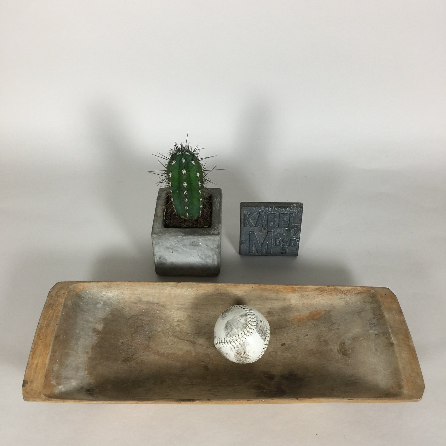 Sohlenplatte mit Patina